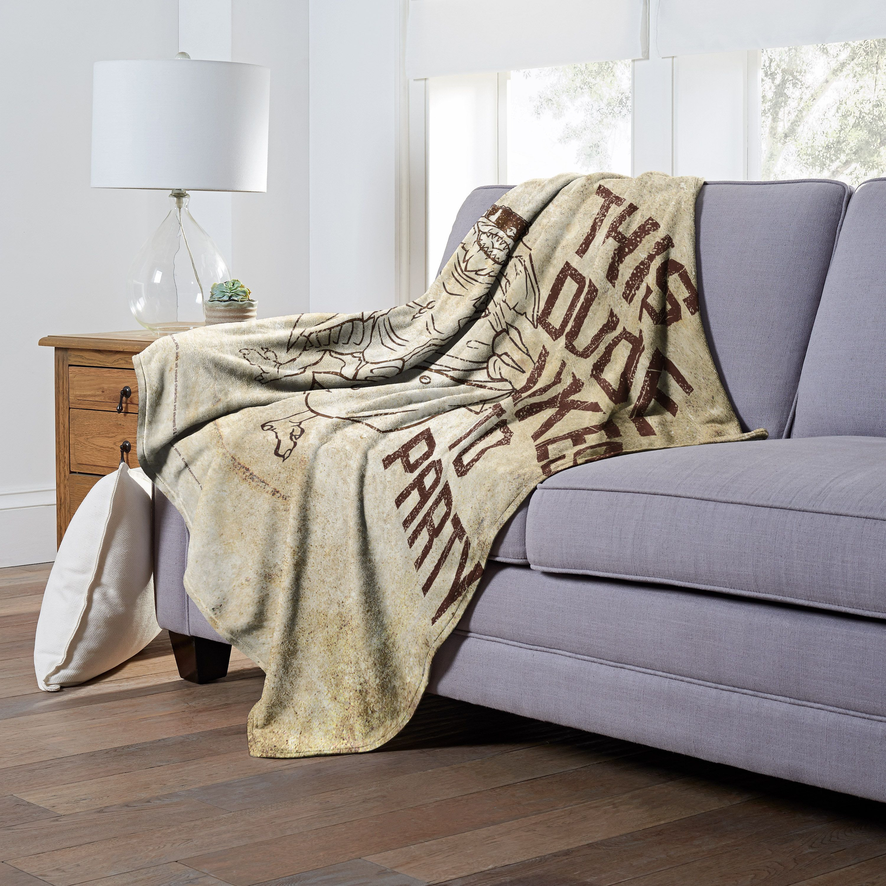 Gremlins, Party Animal Aggretsuko Comics Silk Touch Throw Blanket, 50" x 60"(D0102HARYCW.)