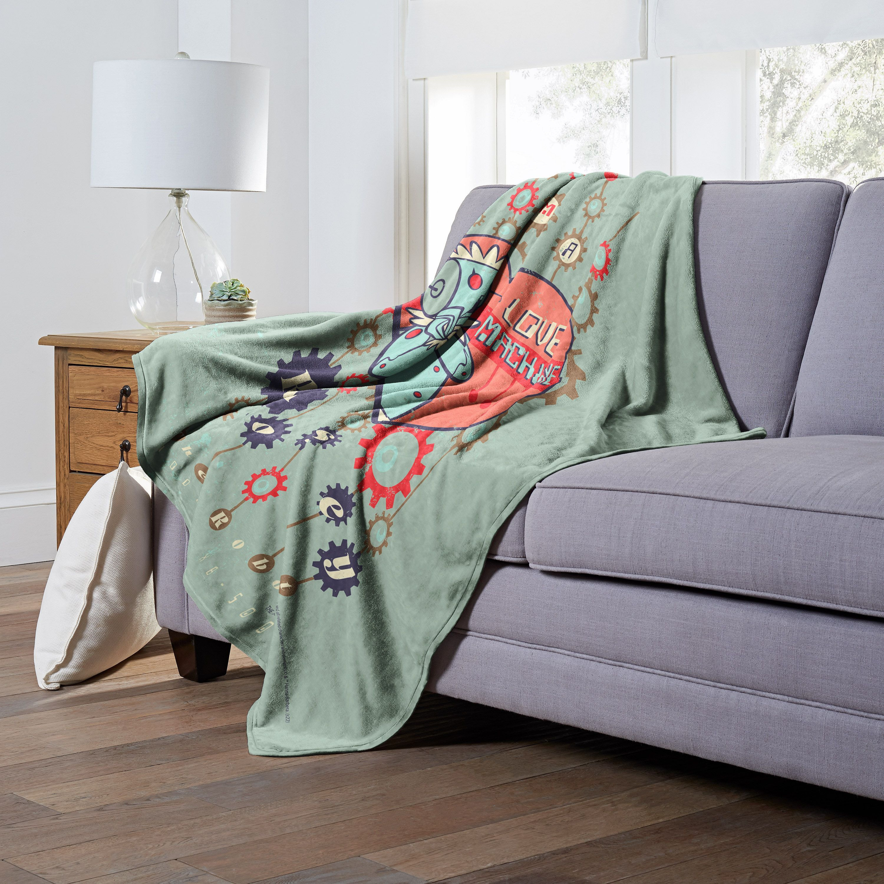 The Jetsons, Love Machine Rosey Aggretsuko Comics Silk Touch Throw Blanket, 50" x 60"(D0102HARYMV.)