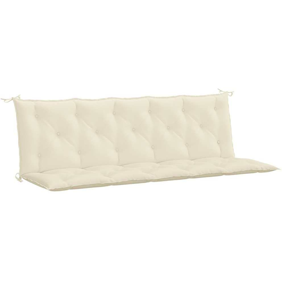 vidaXL Cushion for Swing Chair Cream White 70.9" Fabric