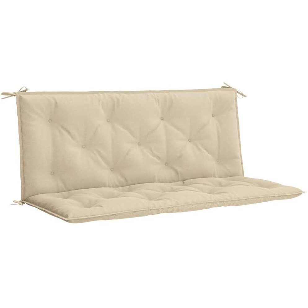 vidaXL Cushion for Swing Chair Beige 47.2" Fabric