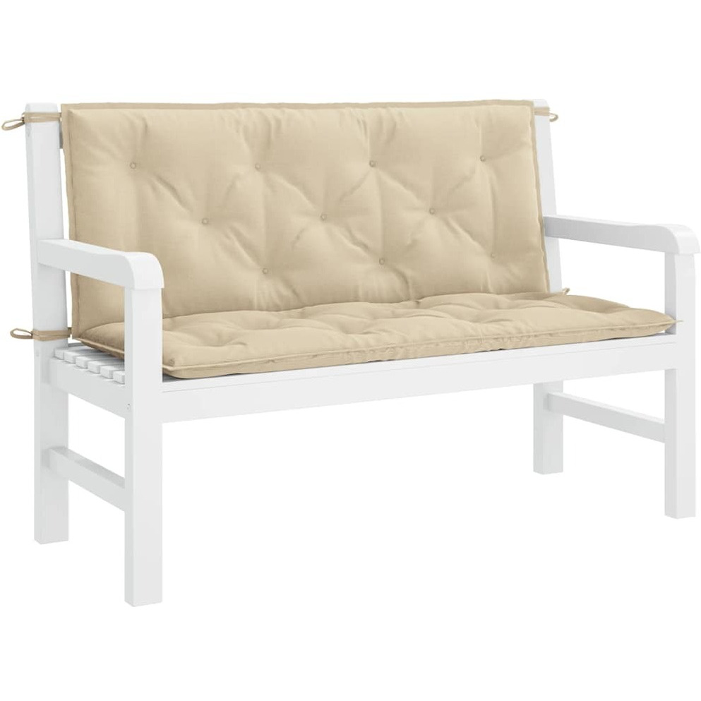vidaXL Cushion for Swing Chair Beige 47.2" Fabric