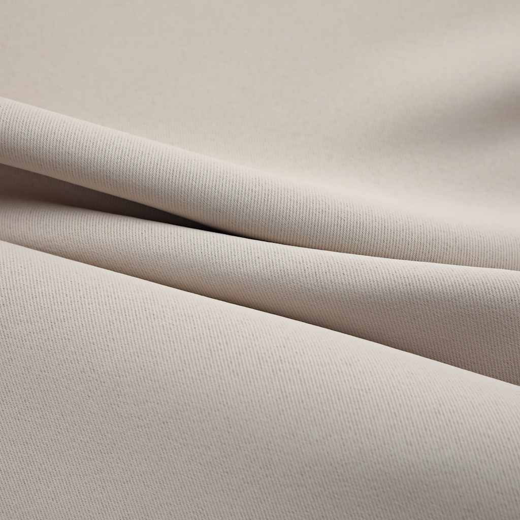 vidaXL Blackout Curtains with Rings 2 pcs Beige 37&quotx84" Fabric
