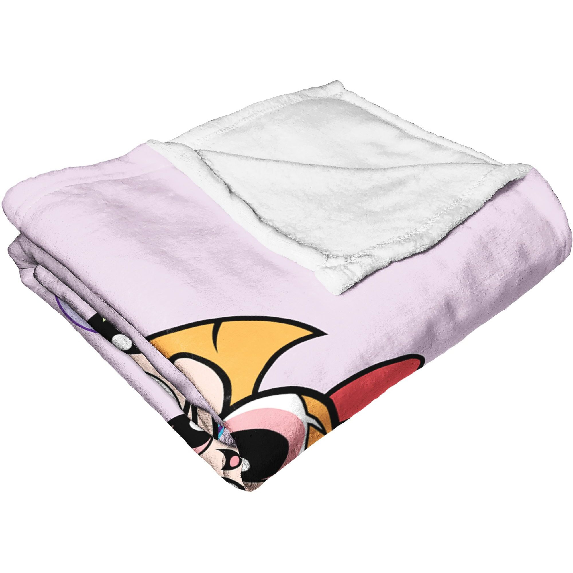 WB  POWERPUFF gIRLS, Birthday Bash the Baddie, Silk Touch Throw Blanket, 50x60(D0102H21ggA)