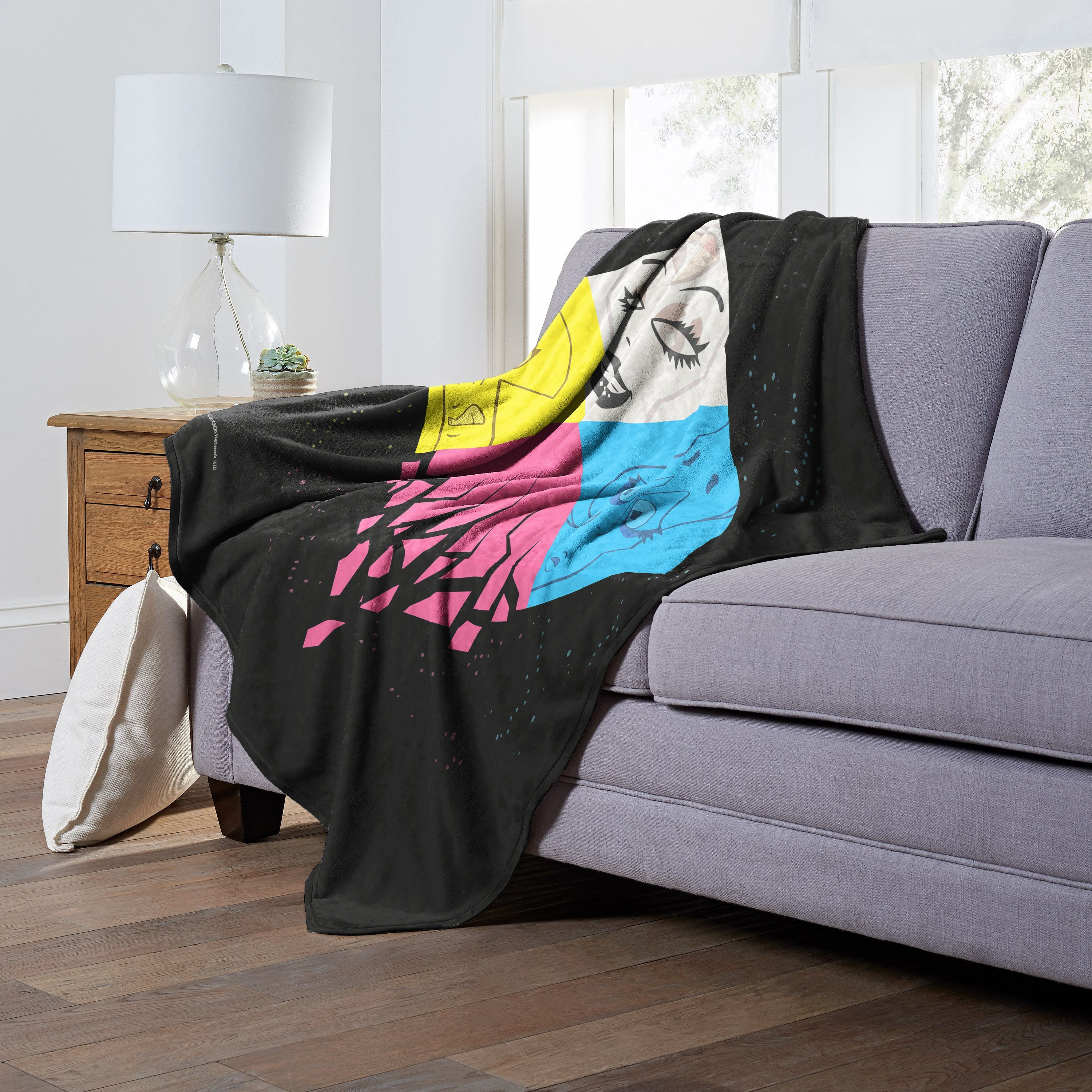 WB  STEVEN UNIVERSE, DIAMOND DEATH, Silk Touch Throw Blanket, 50x60(D0102H212SU)