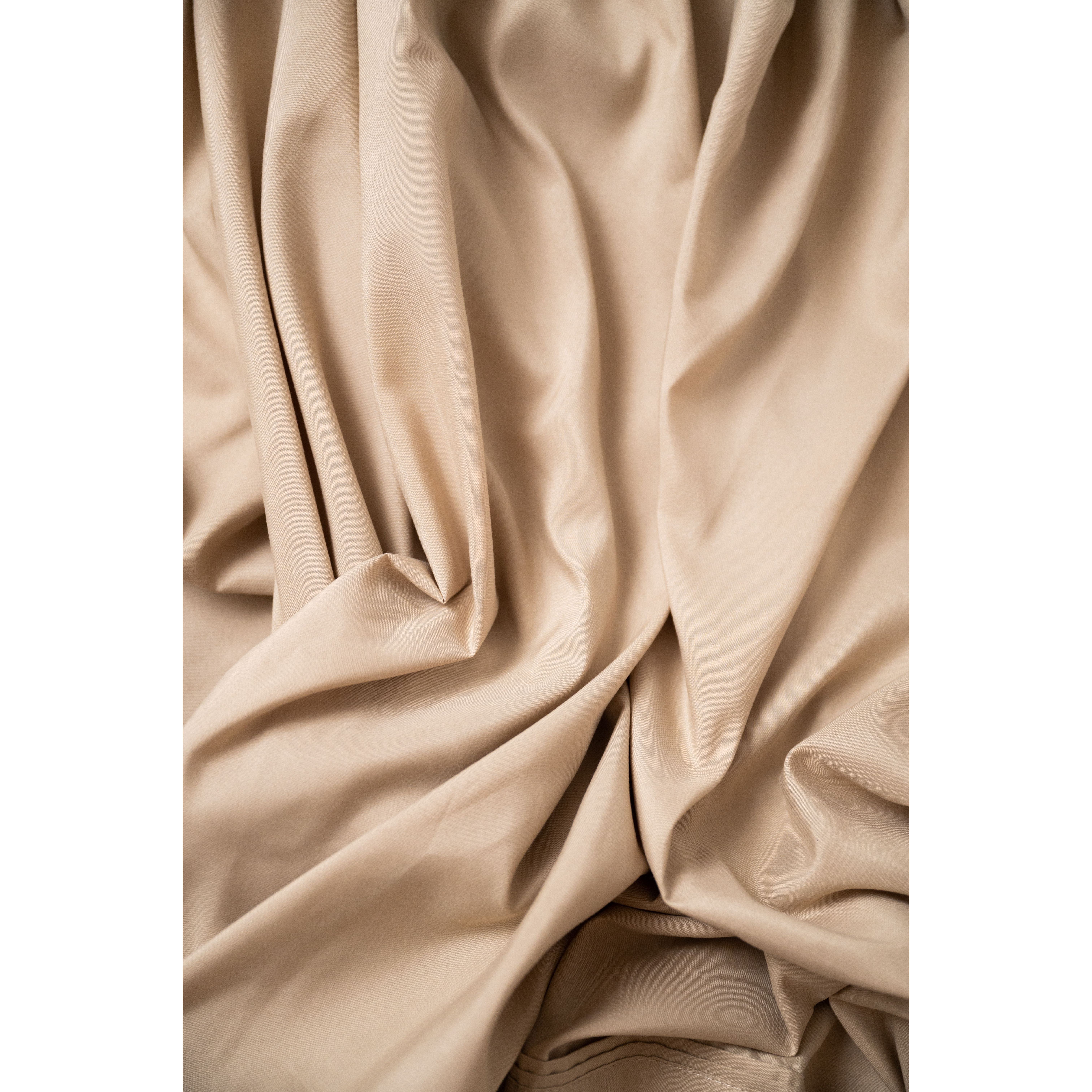 Omne Sleep 4-Piece Khaki Brushed Microfiber Queen Hypoallergenic Sheet Set(D0102H7BAT8)