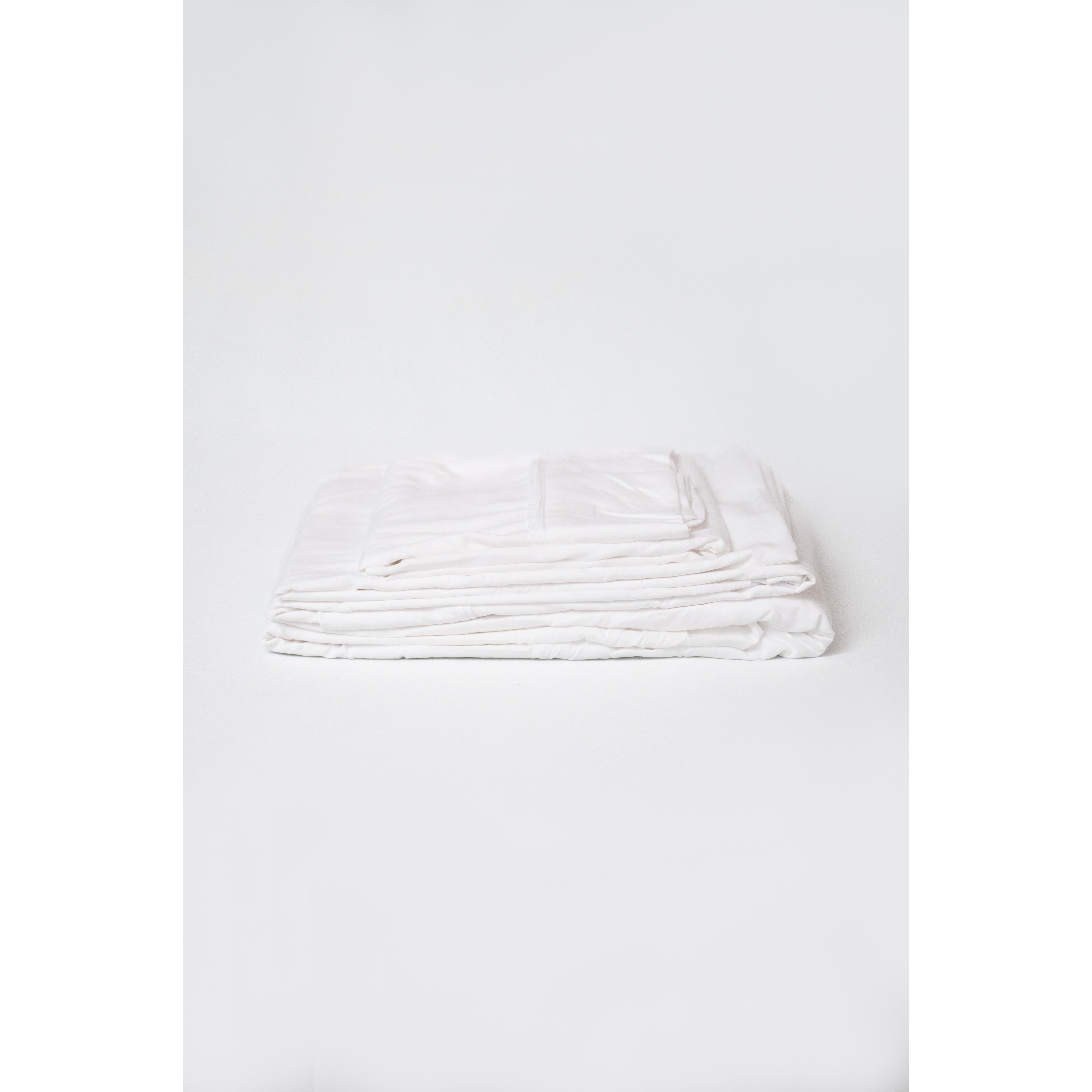 Omne Sleep 4-Piece White Brushed Microfiber Full Hypoallergenic Sheet Set(D0102H7B3MP)