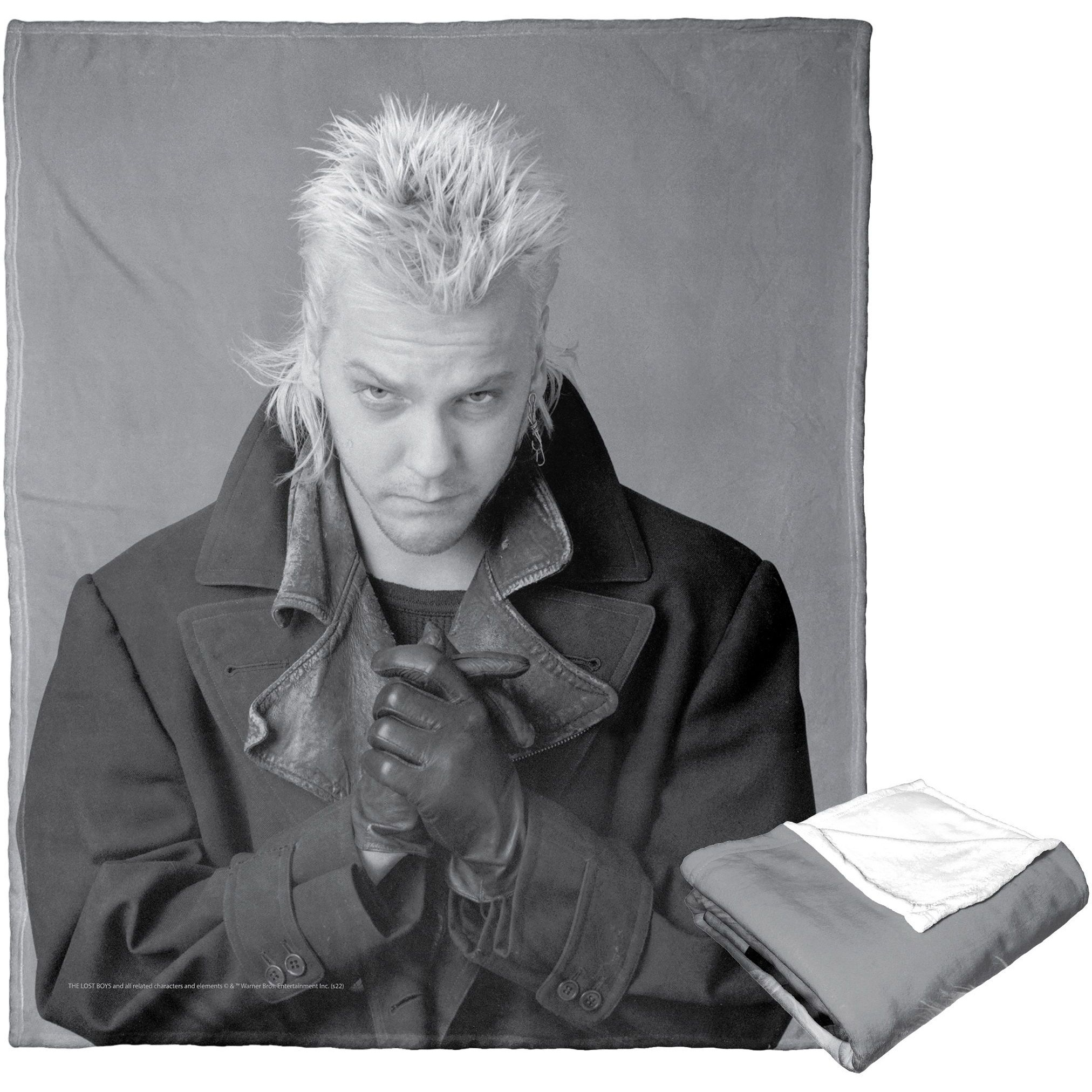 Lost Boys Silk Touch Throw Blanket, 50 x 60, David(D0102H21gEY)