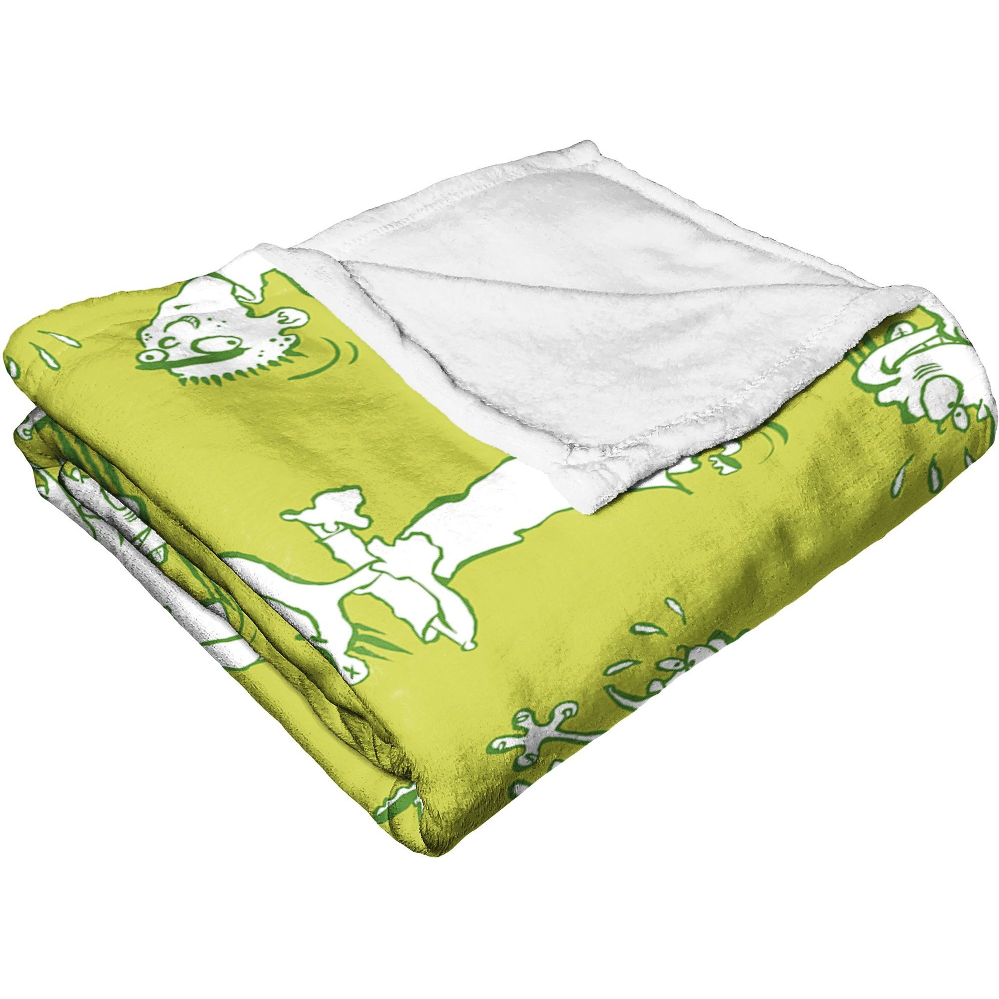 cartoon Networks Ed Edd n Eddy Silk Touch Throw Blanket, 50 x 60, Run Eds Run(D0102H21QMU)