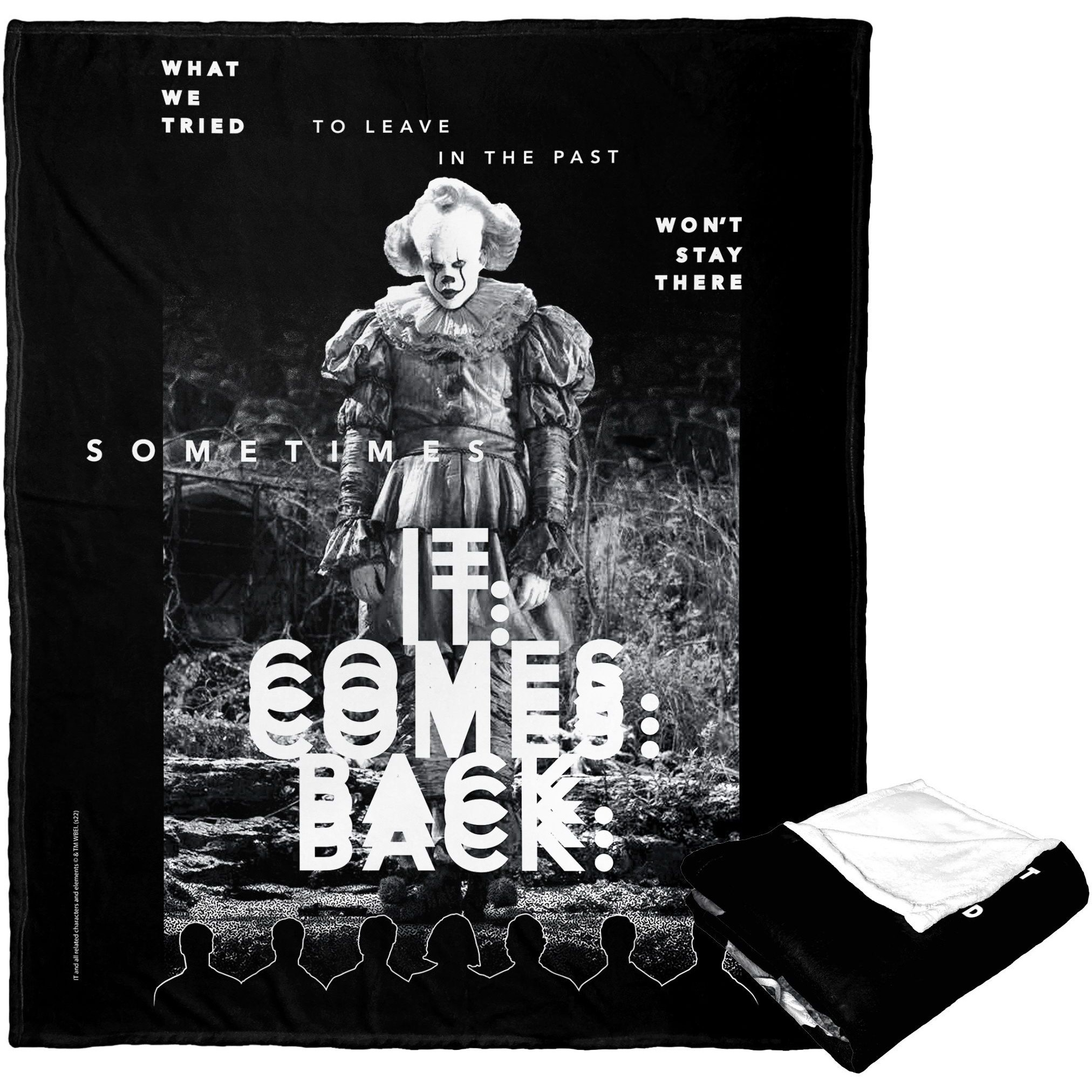IT 2 Silk Touch Throw Blanket, 50 x 60, It comes Back(D0102H21ggW)