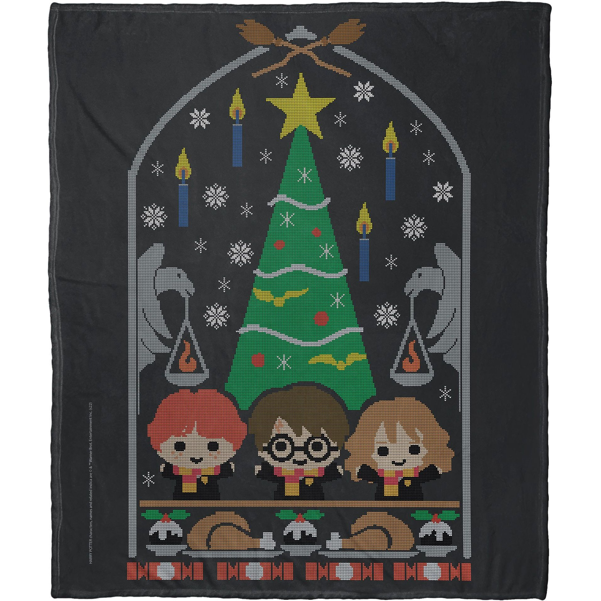 Harry Potter Silk Touch Throw Blanket, 50 x 60, celebrating Together(D0102H21LgA)