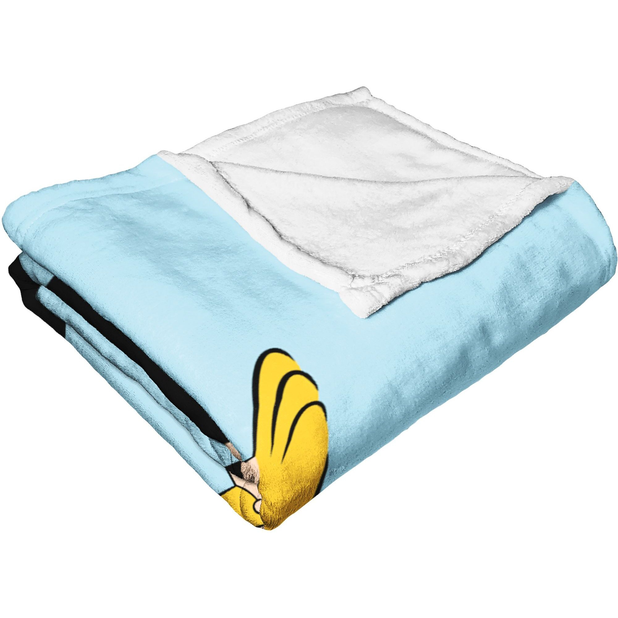 cartoon Networks Johnny Bravo Silk Touch Throw Blanket, 50 x 60, Smooth Moves(D0102H21QLY)