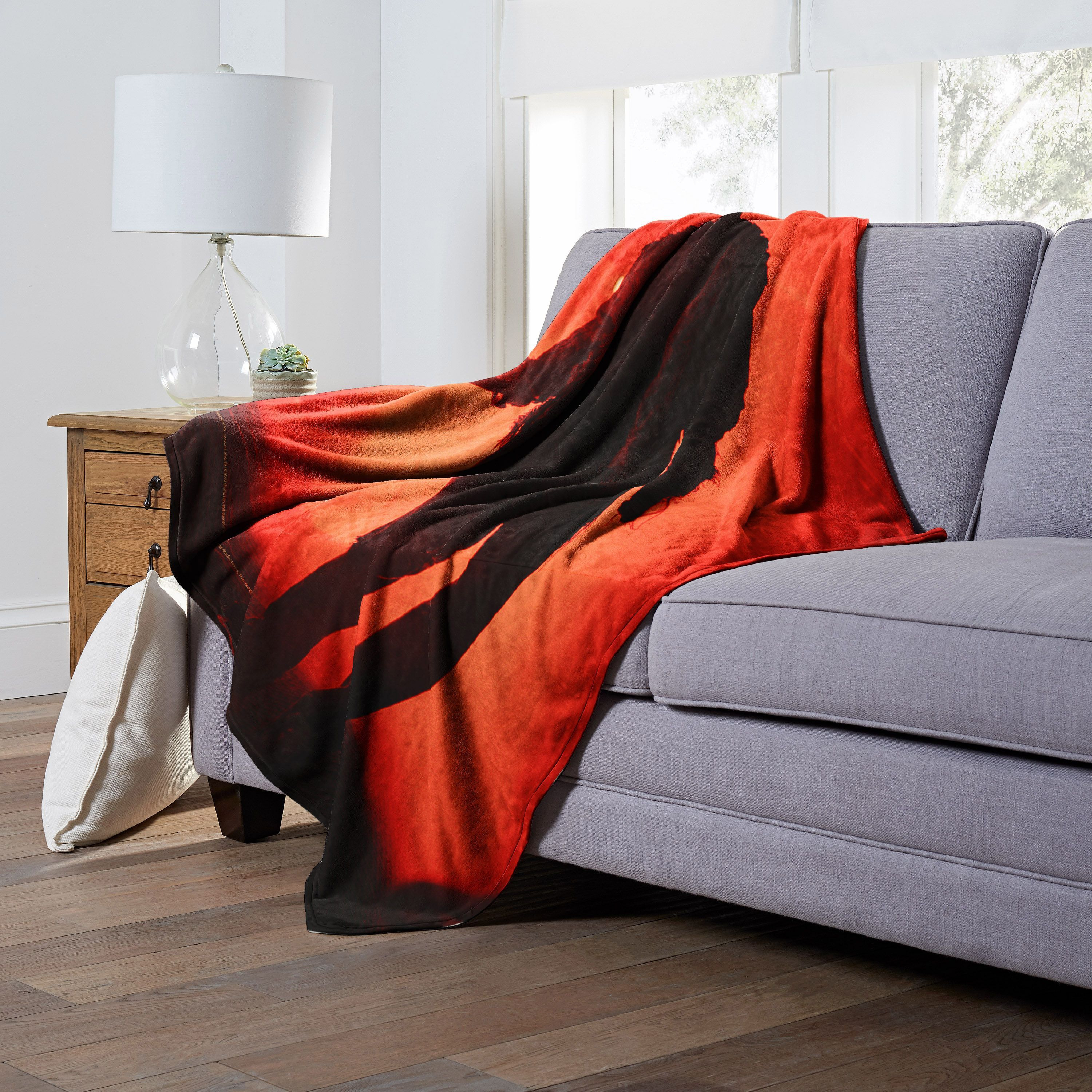 Freddy vs Jason Silk Touch Throw Blanket, 50 x 60, Firey Rage(D0102H2124g)