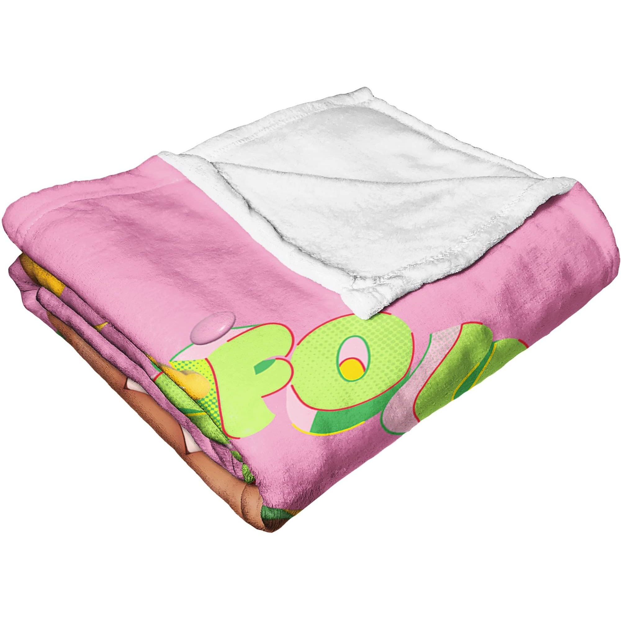 Elf Silk Touch Throw Blanket, 50 x 60, Four Food groups Pink(D0102H21L07)
