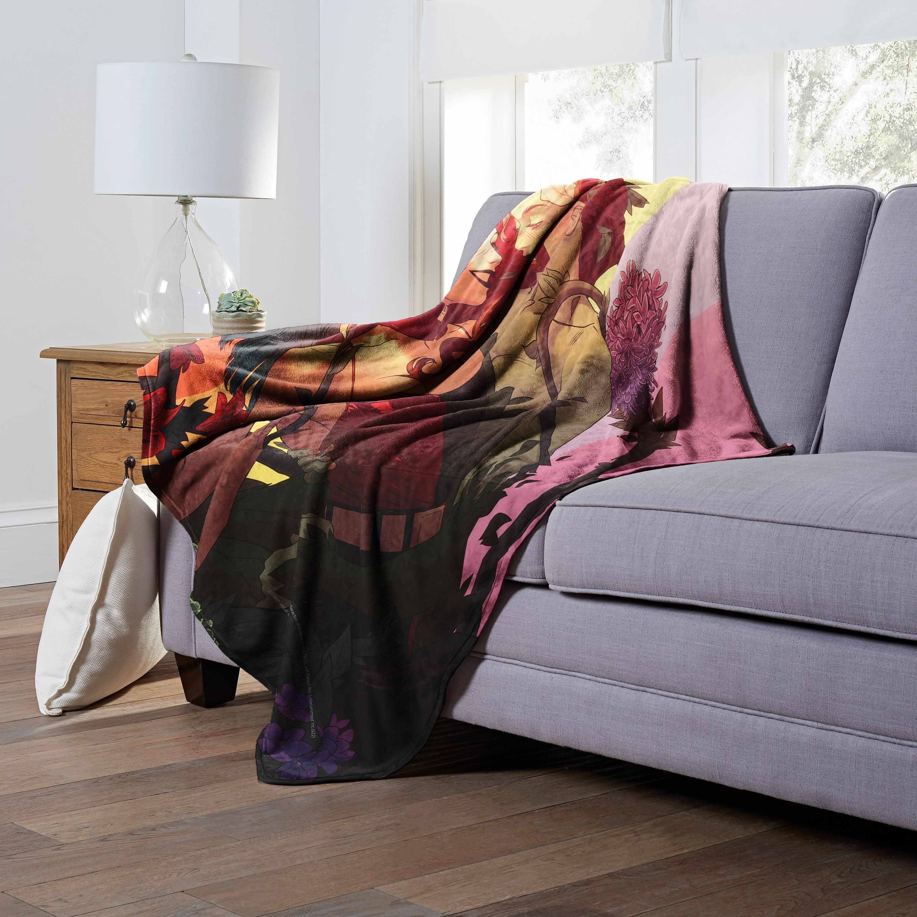 Dc comics Batman Silk Touch Throw Blanket, 50 x 60, Harley and Ivy(D0102H21QKU)