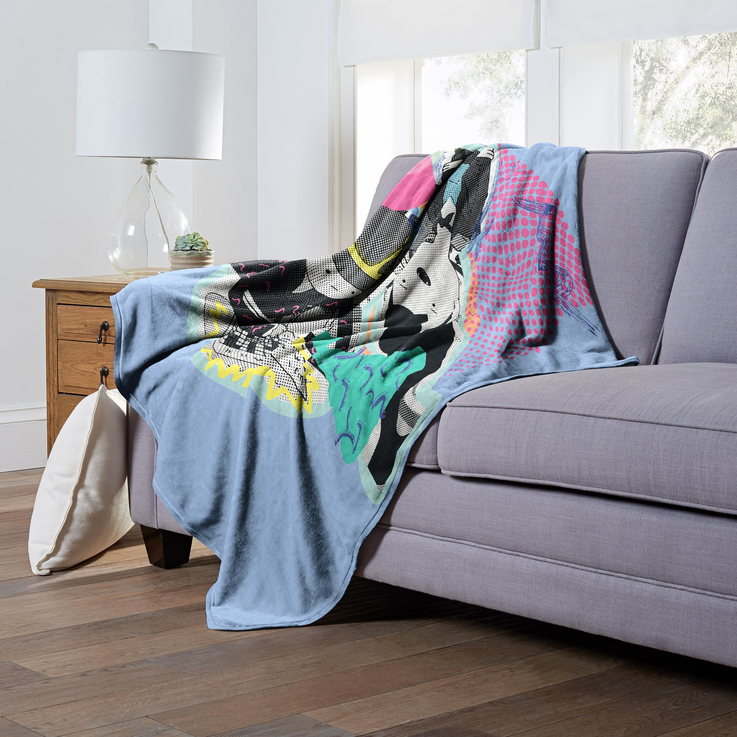 Adventure Time Silk Touch Throw Blanket, 50 x 60, Unlikely Besties(D0102H21gKW)