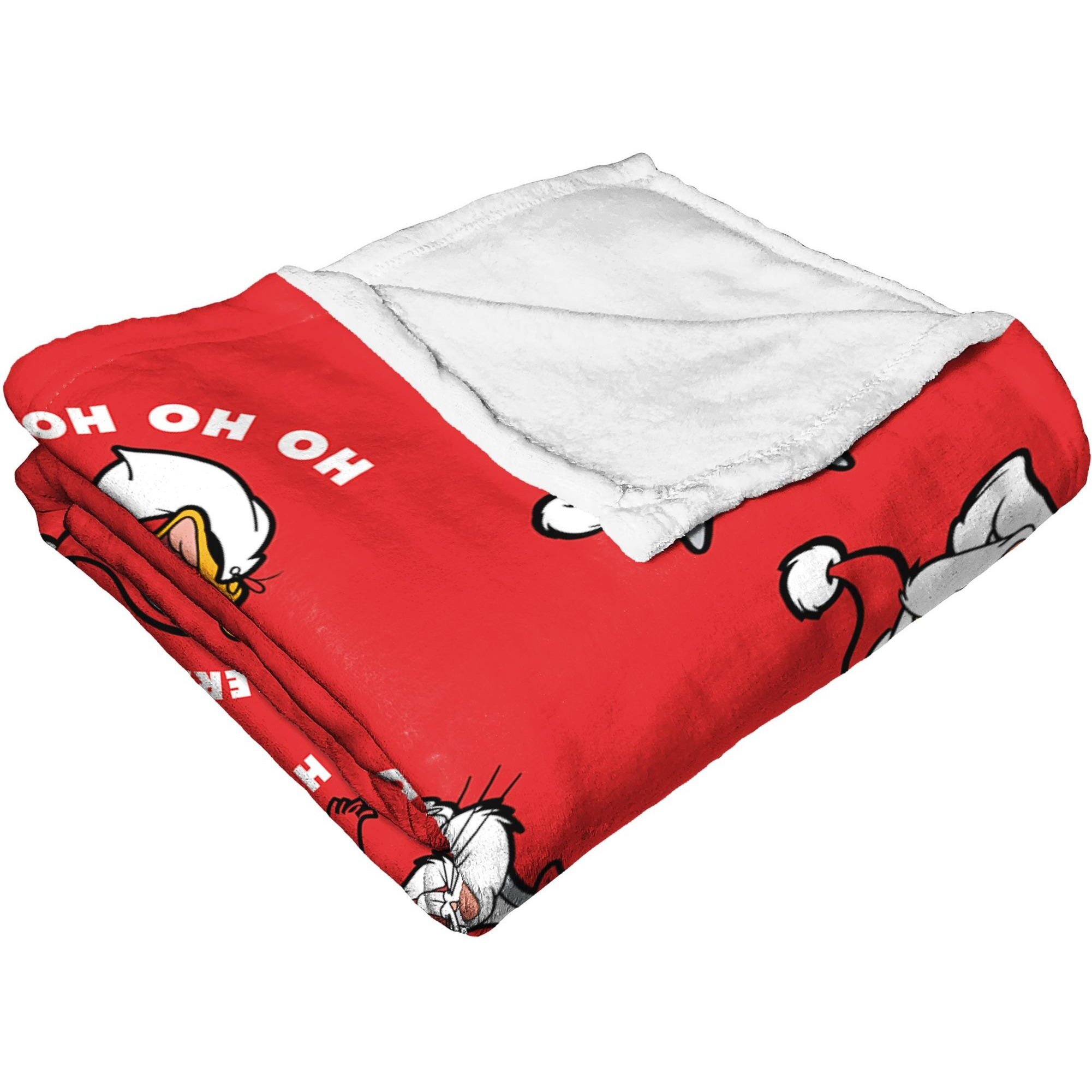 Warner Bros Looney Tunes Silk Touch Throw Blanket, 50 x 60, Merry Merry(D0102H21QYU)