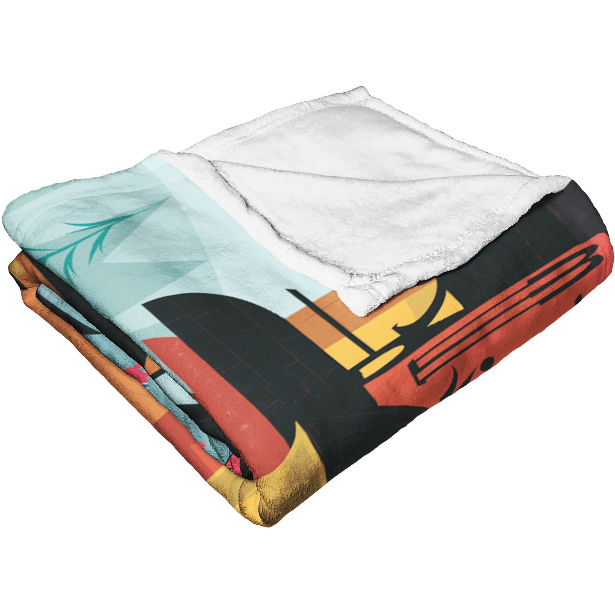 cartoon Networks Fosters Home for Imaginary Friends Silk Touch Throw Blanket, 50 x 60, Outside Fosters(D0102H21LEY)