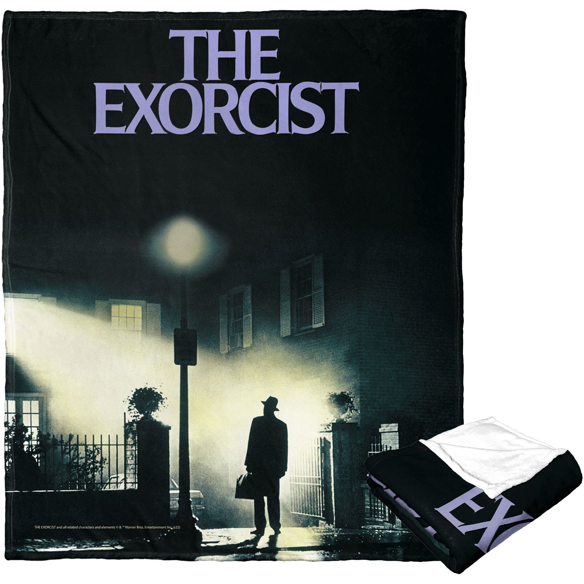 Exorcist Silk Touch Throw Blanket, 50 x 60, Exorcist Poster(D0102H212U7)