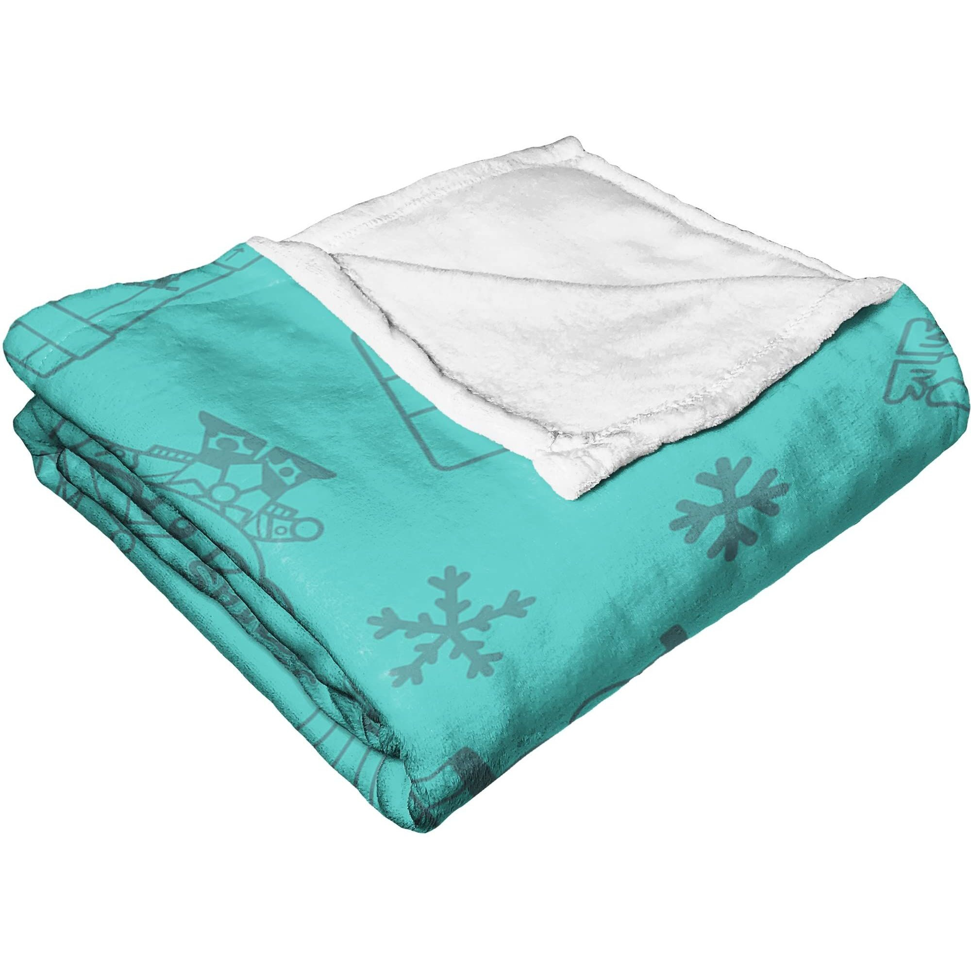 A christmas Story Silk Touch Throw Blanket, 50 x 60, Blue christmas(D0102H21LKV)