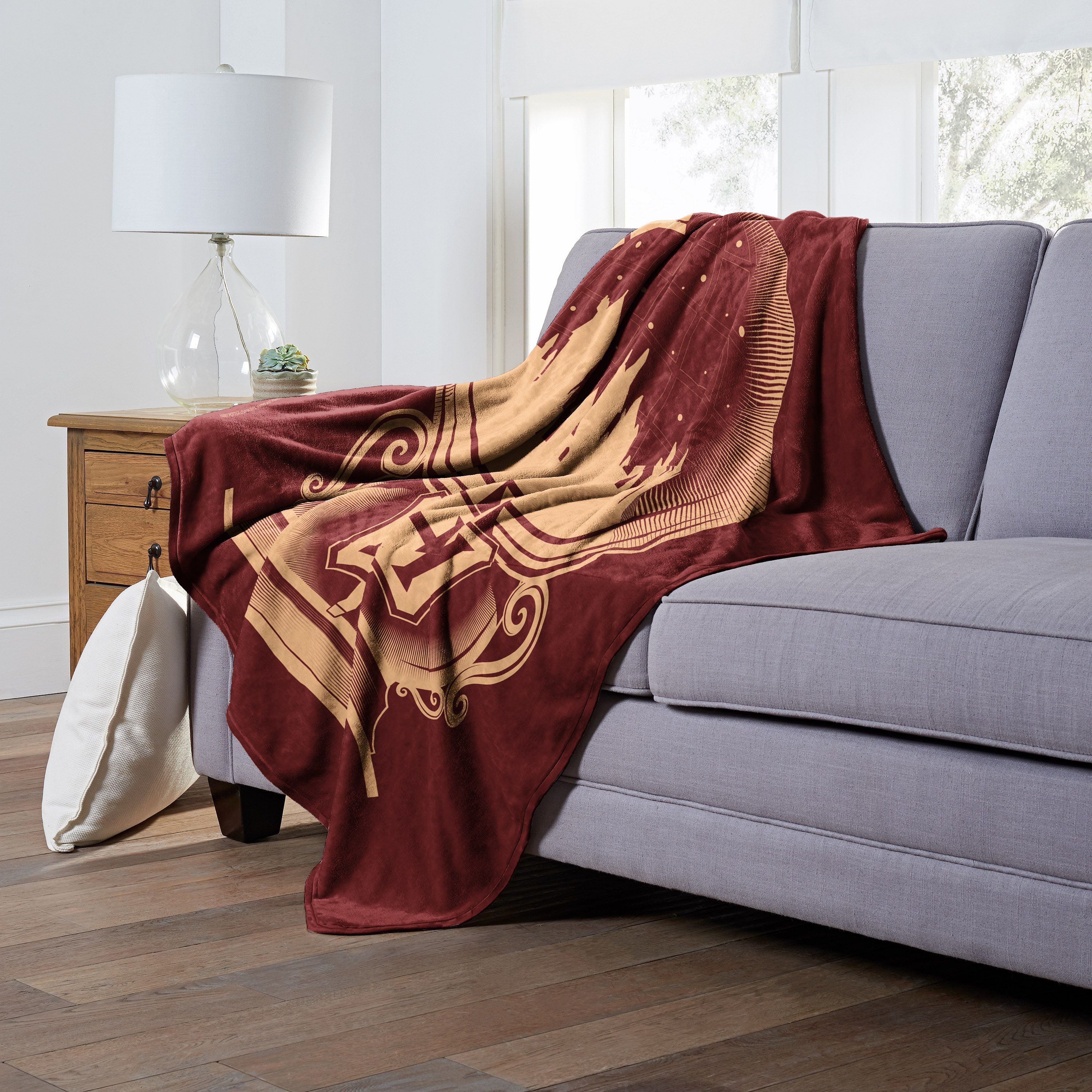 Harry Potter Silk Touch Throw Blanket, 50 x 60, Snowglobe(D0102H21LgW)