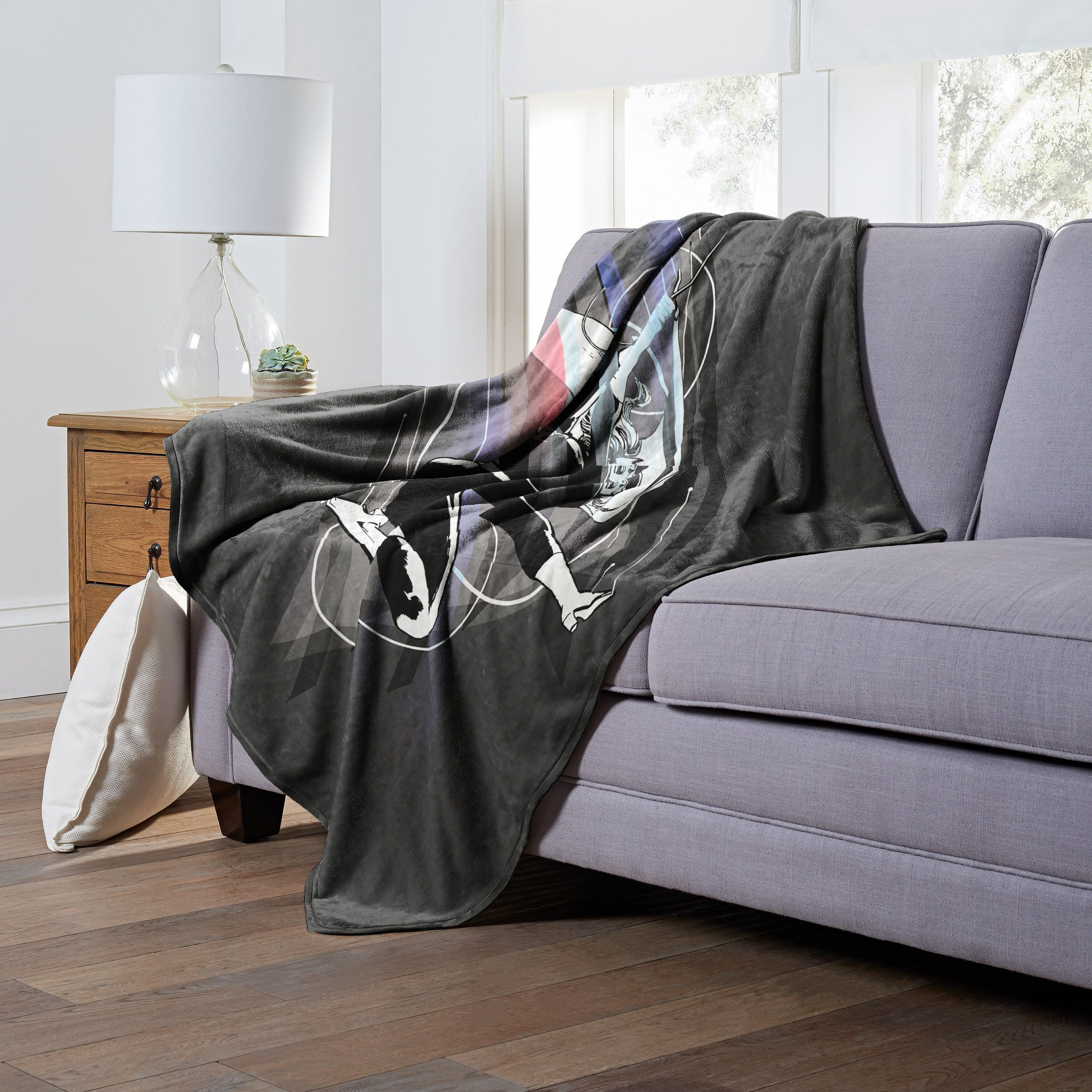 Dc comics Batman Silk Touch Throw Blanket, 50 x 60, Swift Justice(D0102H21287)