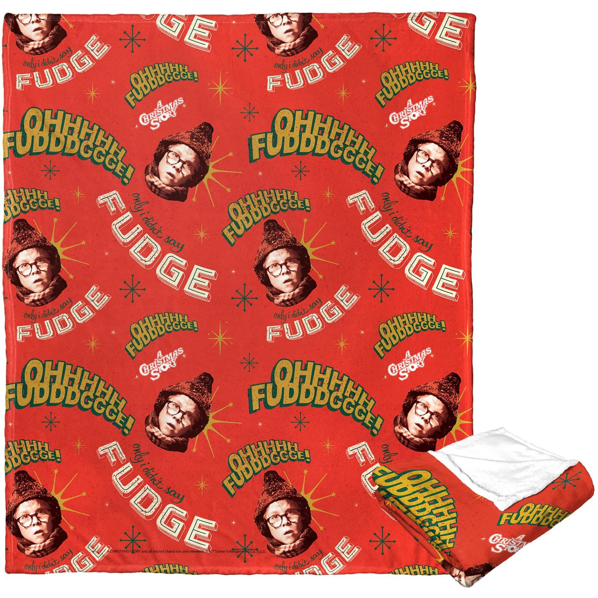 A christmas Story Silk Touch Throw Blanket, 50 x 60, Oh Fudge(D0102H21LQg)