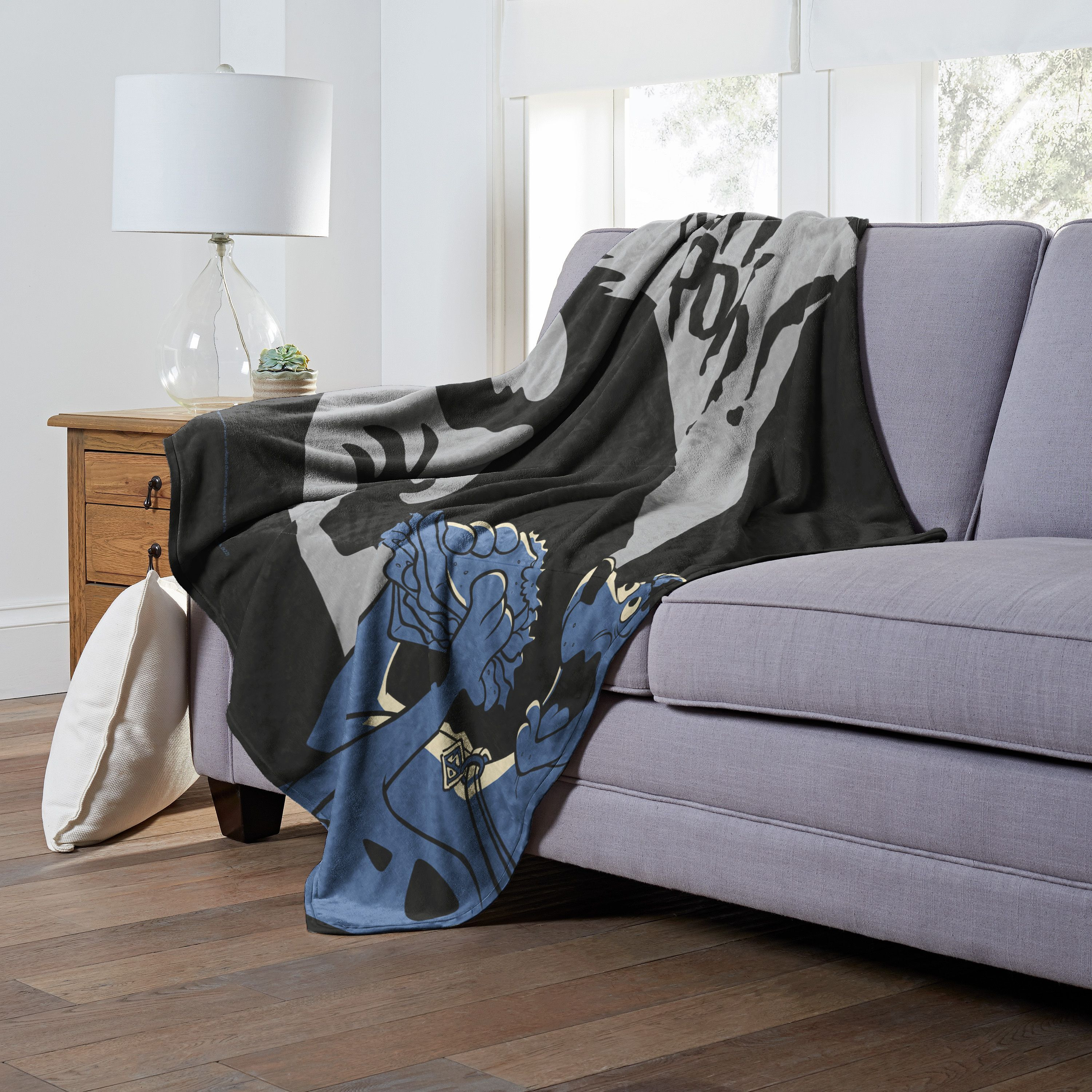 Warner Bros Scooby-Doo Silk Touch Throw Blanket, 50 x 60, Monsterous Shadow(D0102H212NW)