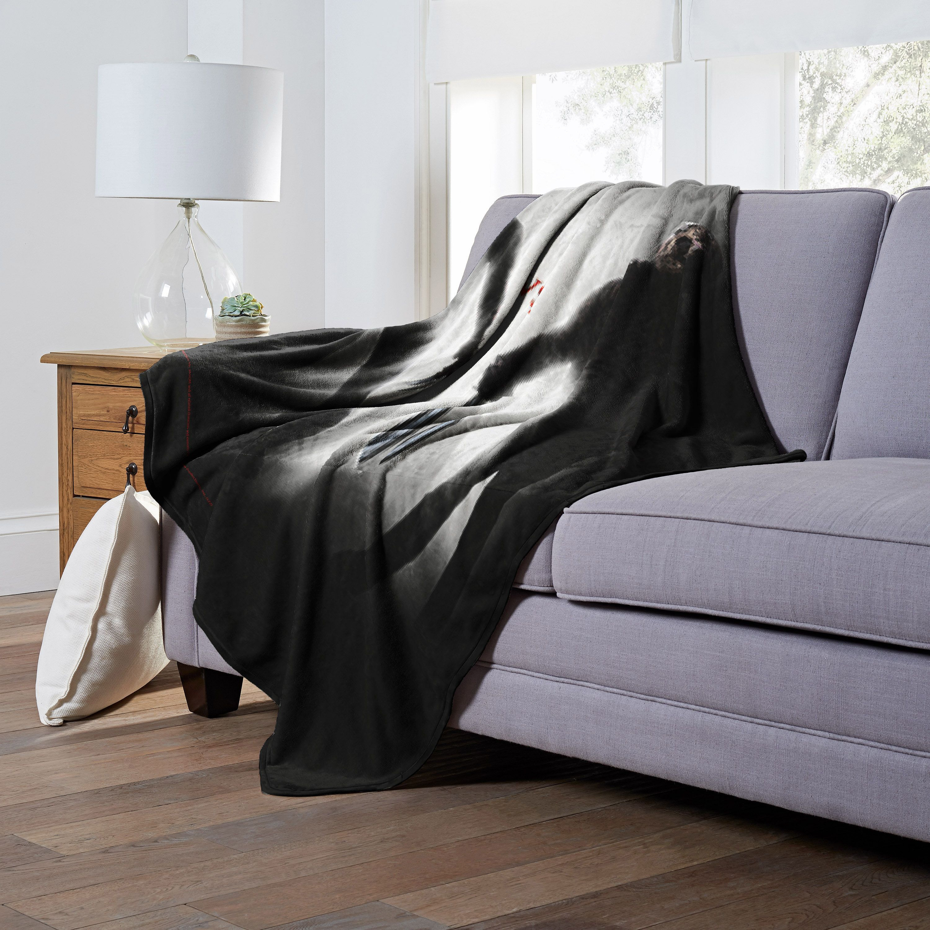 Freddy vs Jason Silk Touch Throw Blanket, 50 x 60, Ultimate Slasher Throwdown(D0102H2128Y)