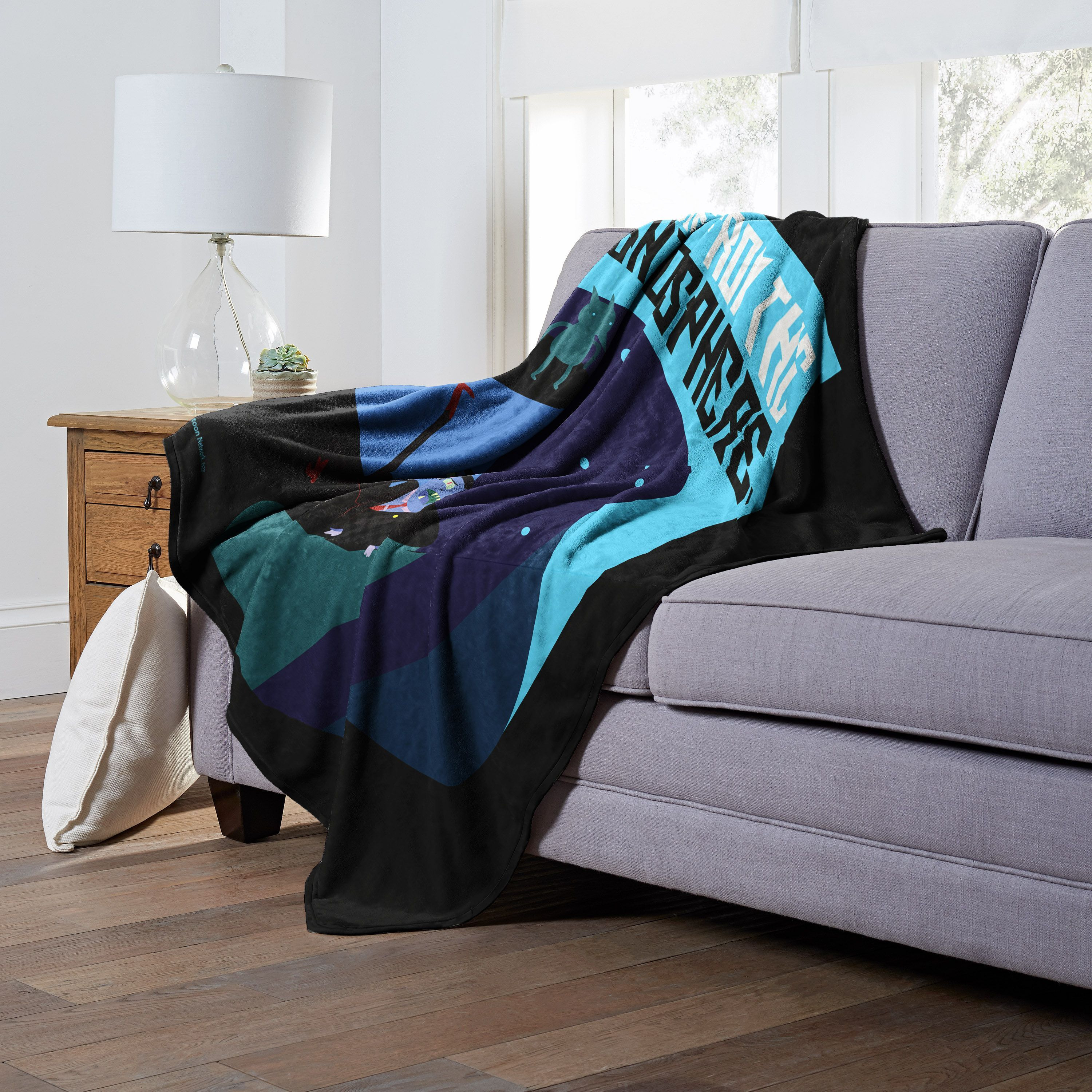 Adventure Time Silk Touch Throw Blanket, 50 x 60, It came from the Nightosphere(D0102H21g4W)