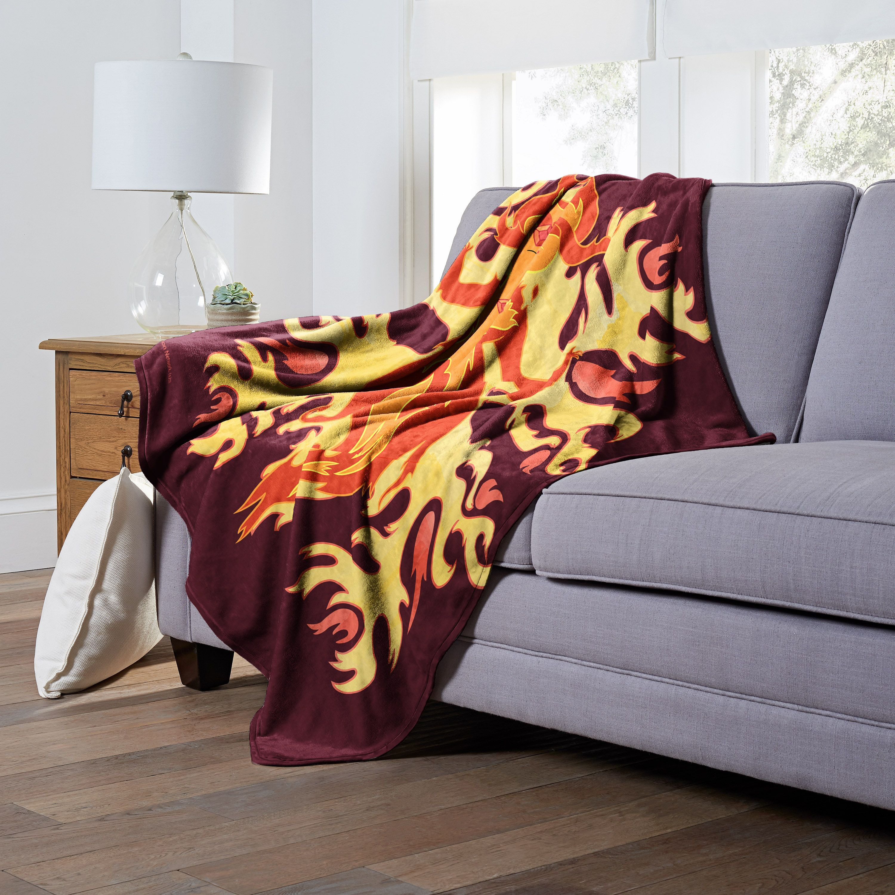 Adventure Time Silk Touch Throw Blanket, 50 x 60, Fired Up(D0102H21gWg)