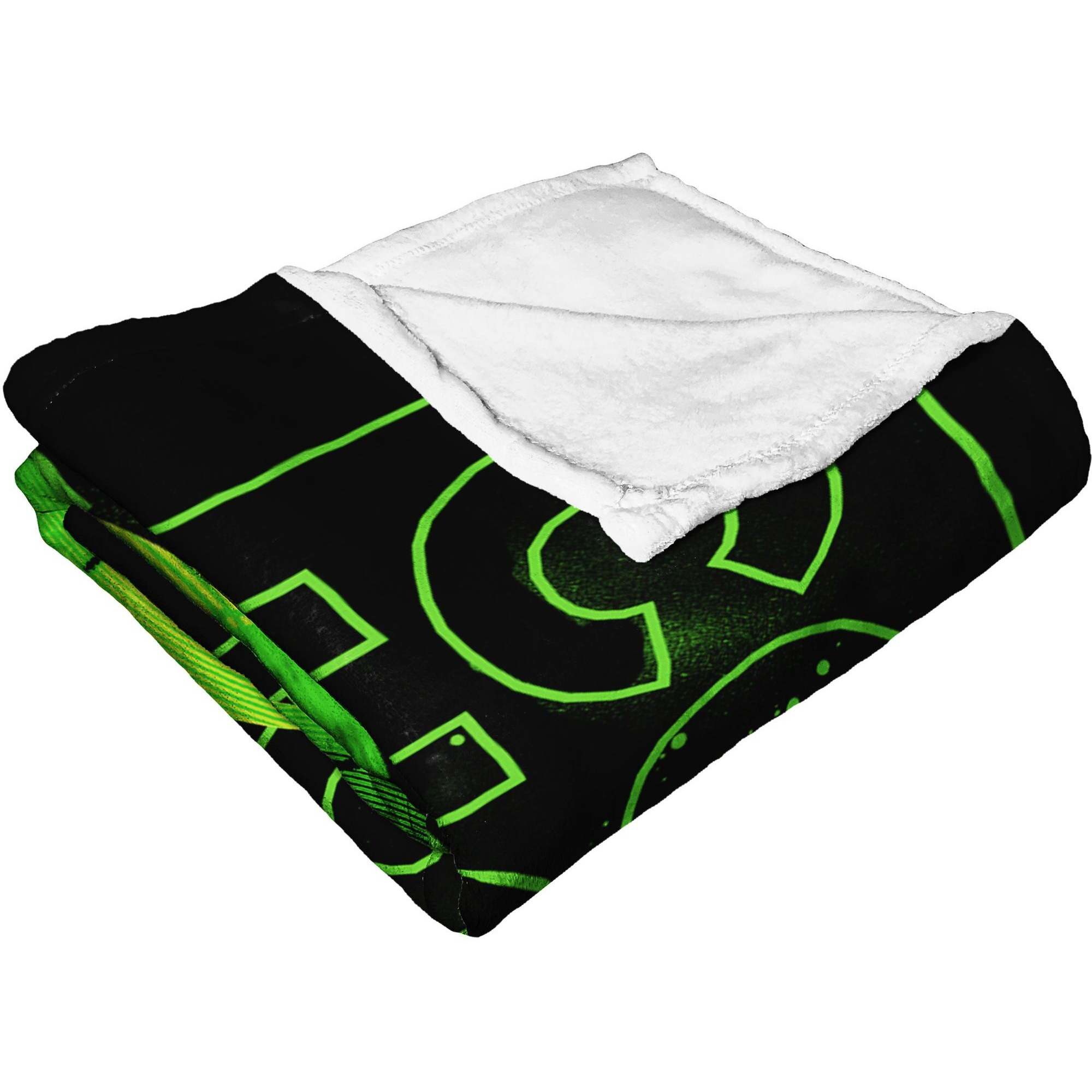 IT 2 Silk Touch Throw Blanket, 50 x 60, come Home Neon green(D0102H212DW)
