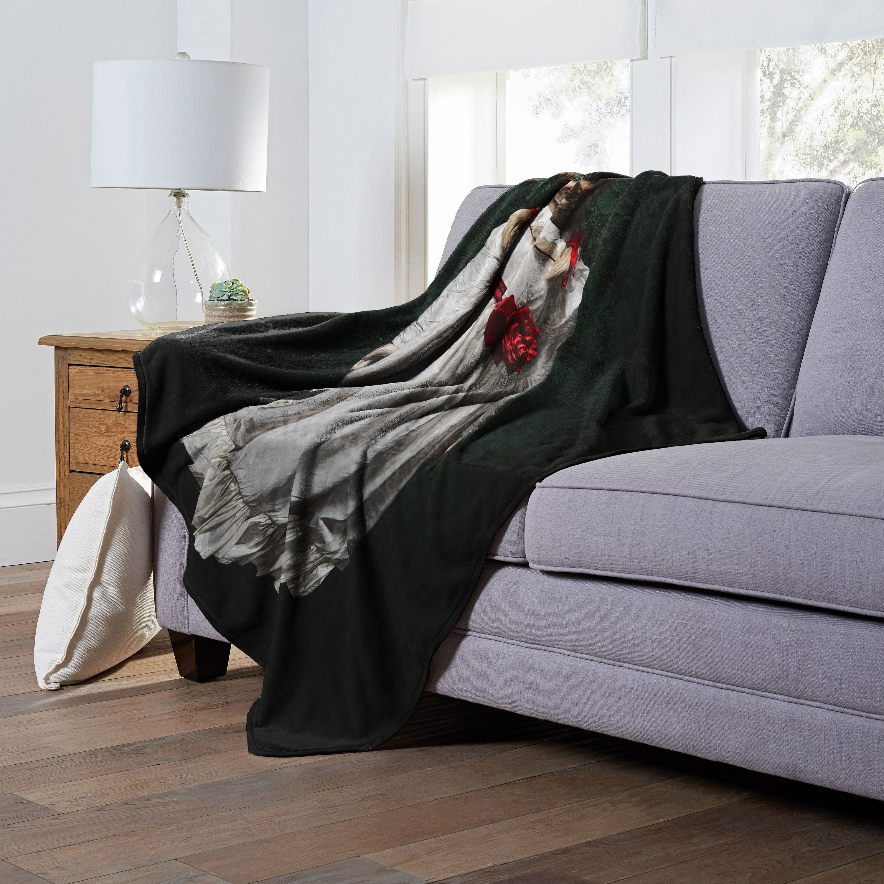 Annabelle Silk Touch Throw Blanket, 50 x 60, Standing Annabelle(D0102H21gUW)