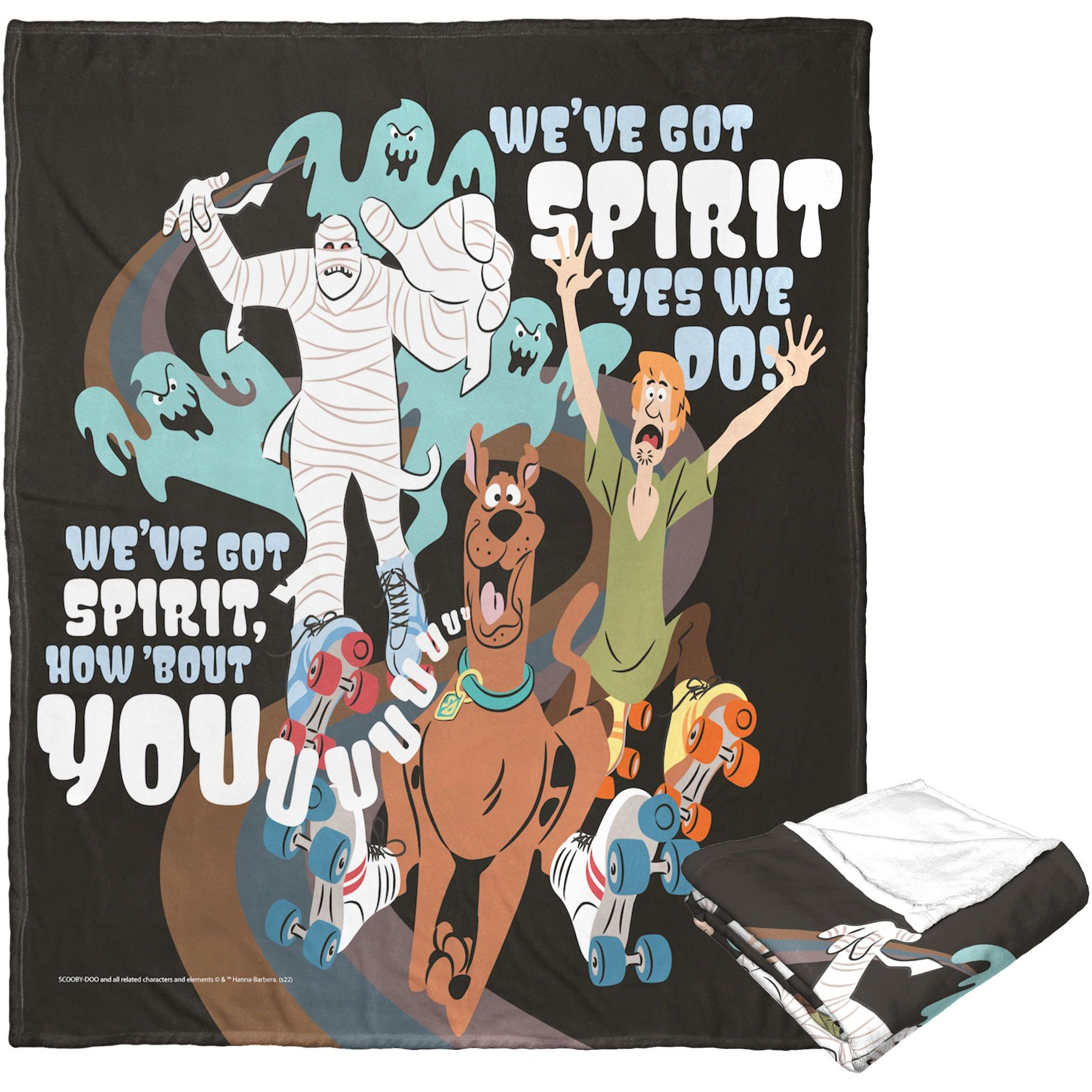 Warner Bros Scooby-Doo Silk Touch Throw Blanket, 50 x 60, We got Spirits(D0102H21gQ7)