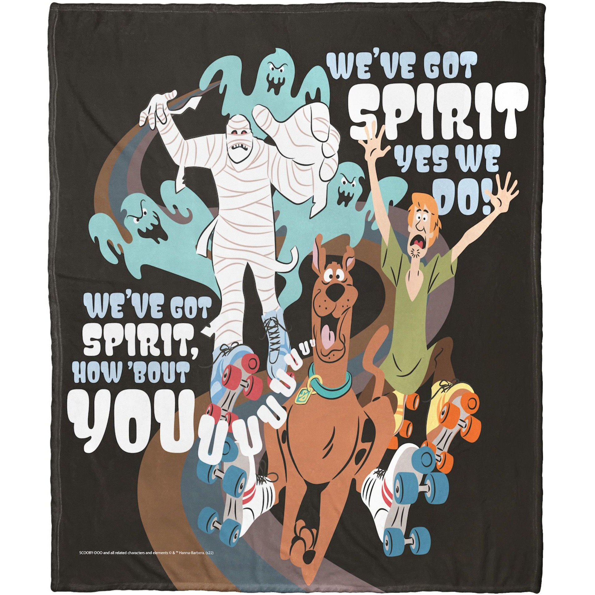 Warner Bros Scooby-Doo Silk Touch Throw Blanket, 50 x 60, We got Spirits(D0102H21gQ7)