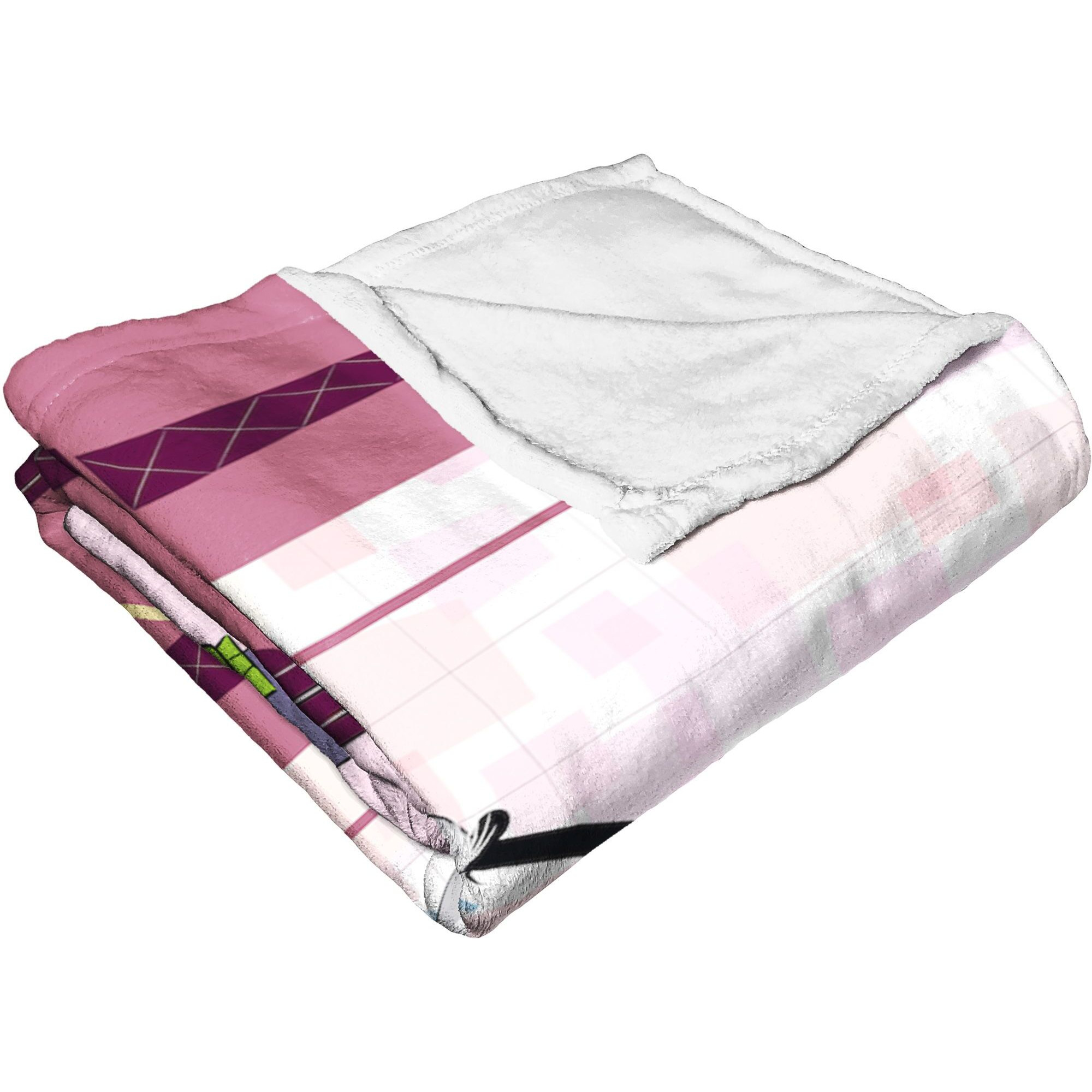 cartoon Networks Fosters Home for Imaginary Friends Silk Touch Throw Blanket, 50 x 60, No Running in the Halls(D0102H21QQA)
