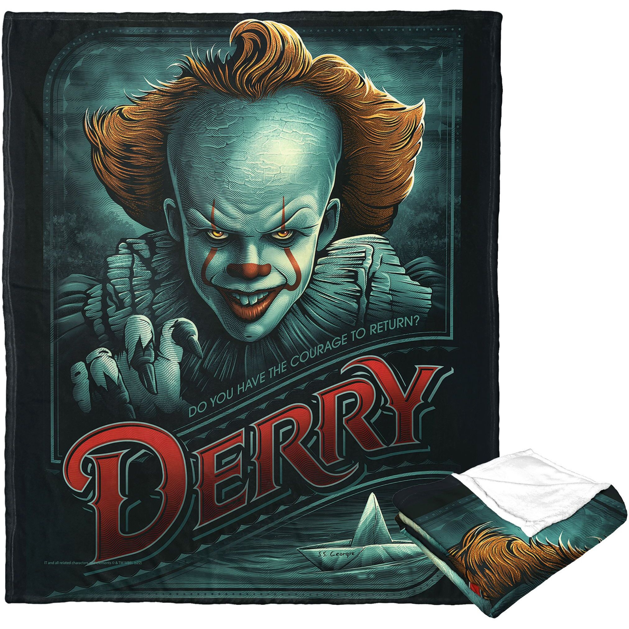 IT 2 Silk Touch Throw Blanket, 50 x 60, Do You Have the courage(D0102H2128g)