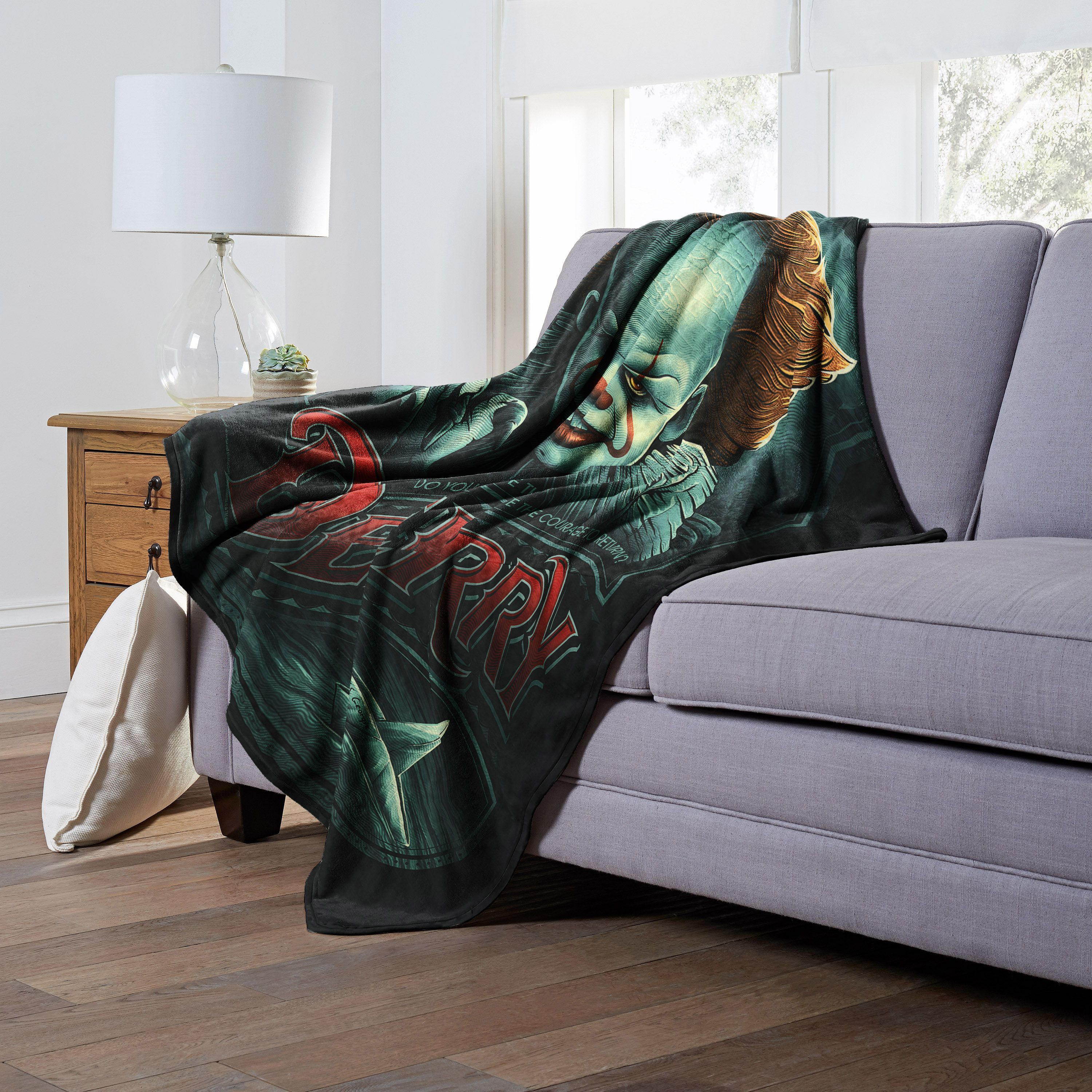 IT 2 Silk Touch Throw Blanket, 50 x 60, Do You Have the courage(D0102H2128g)