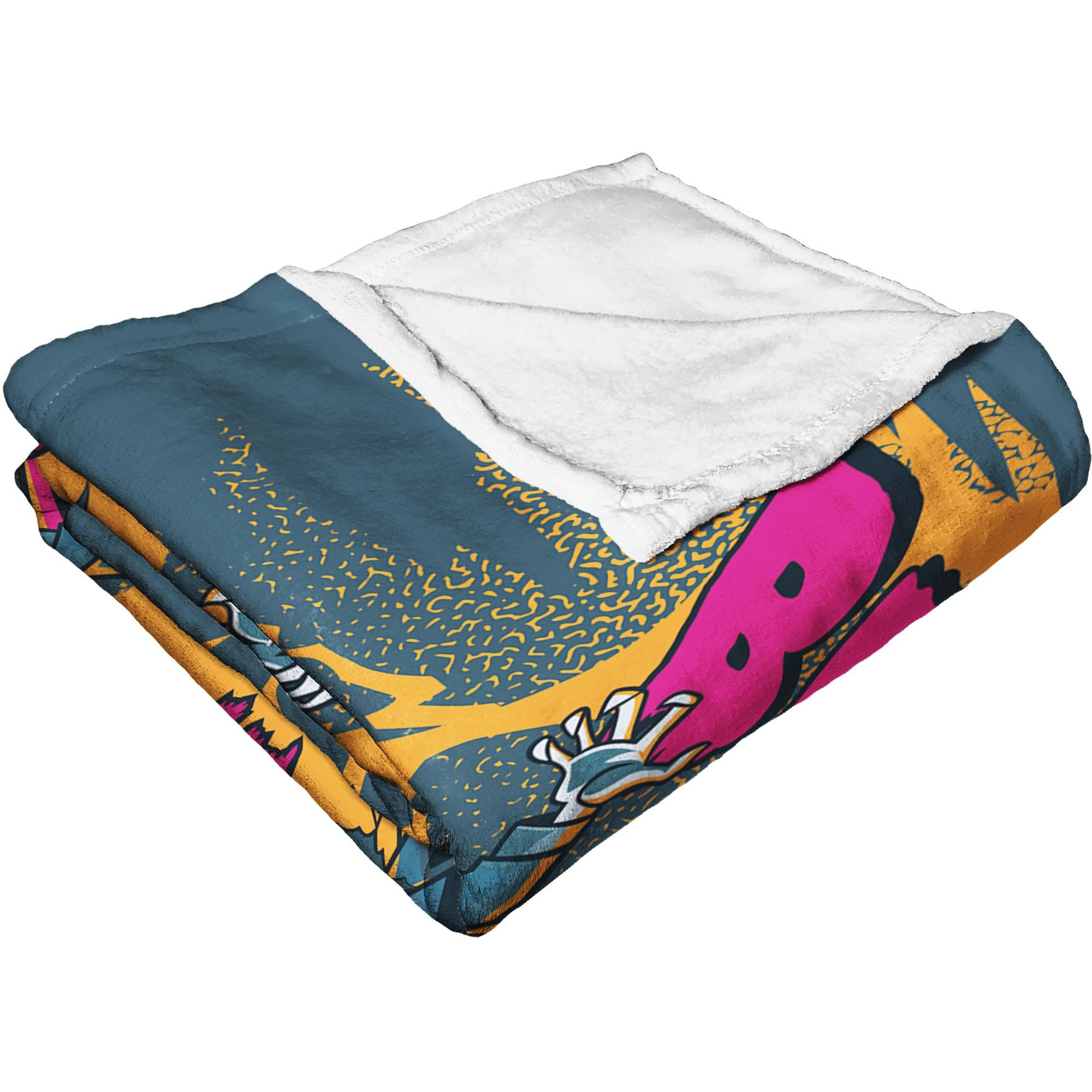 Warner Bros Scooby-Doo Silk Touch Throw Blanket, 50 x 60, Beware of Monsters(D0102H21gQY)