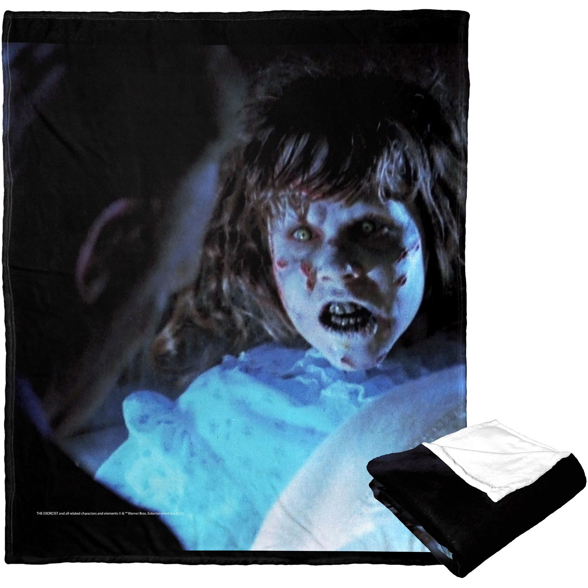 The Exorcist Silk Touch Throw Blanket, 50 x 60, Im Not Regan(D0102H21g7W)
