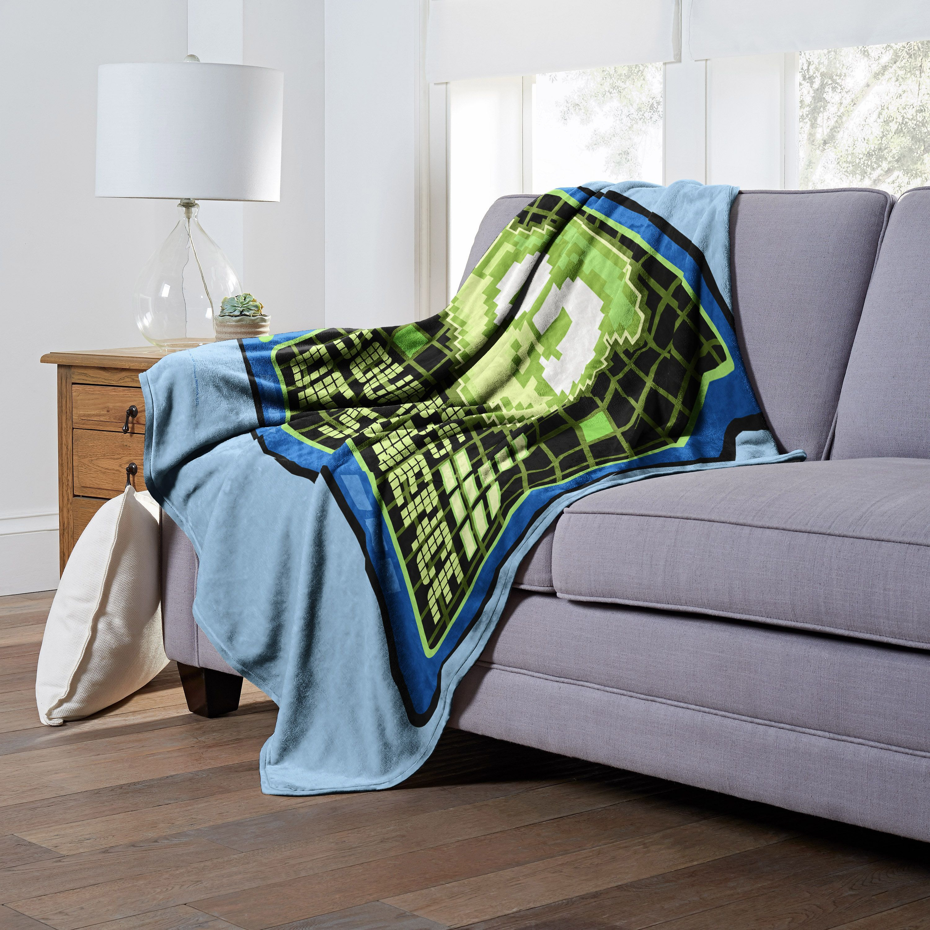 cartoon Networks Dexters Laboratory Silk Touch Throw Blanket, 50 x 60, Sounds of Science(D0102H21Q0A)