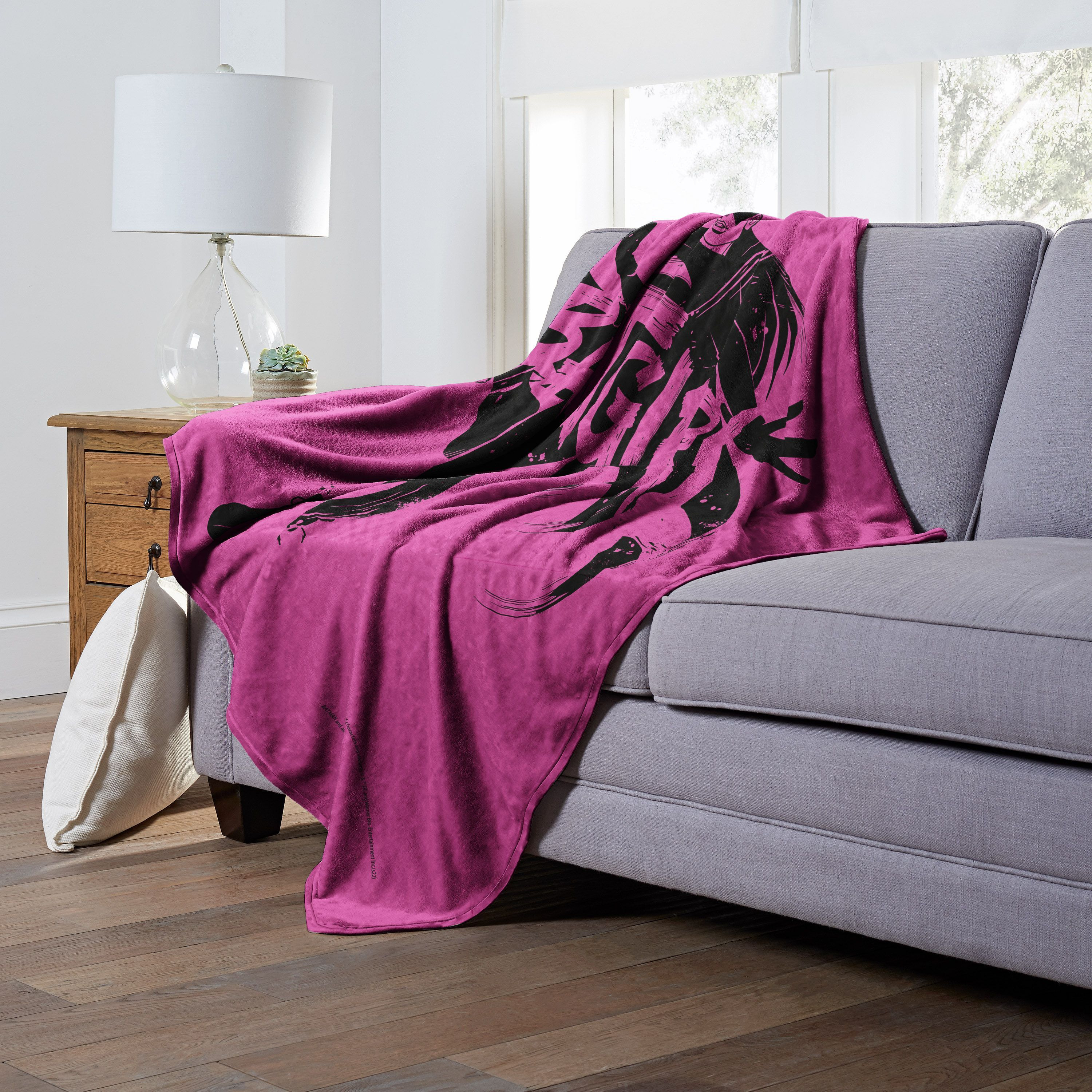 Dc comics Batman Silk Touch Throw Blanket, 50 x 60, Batgirl Inked(D0102H21QEA)