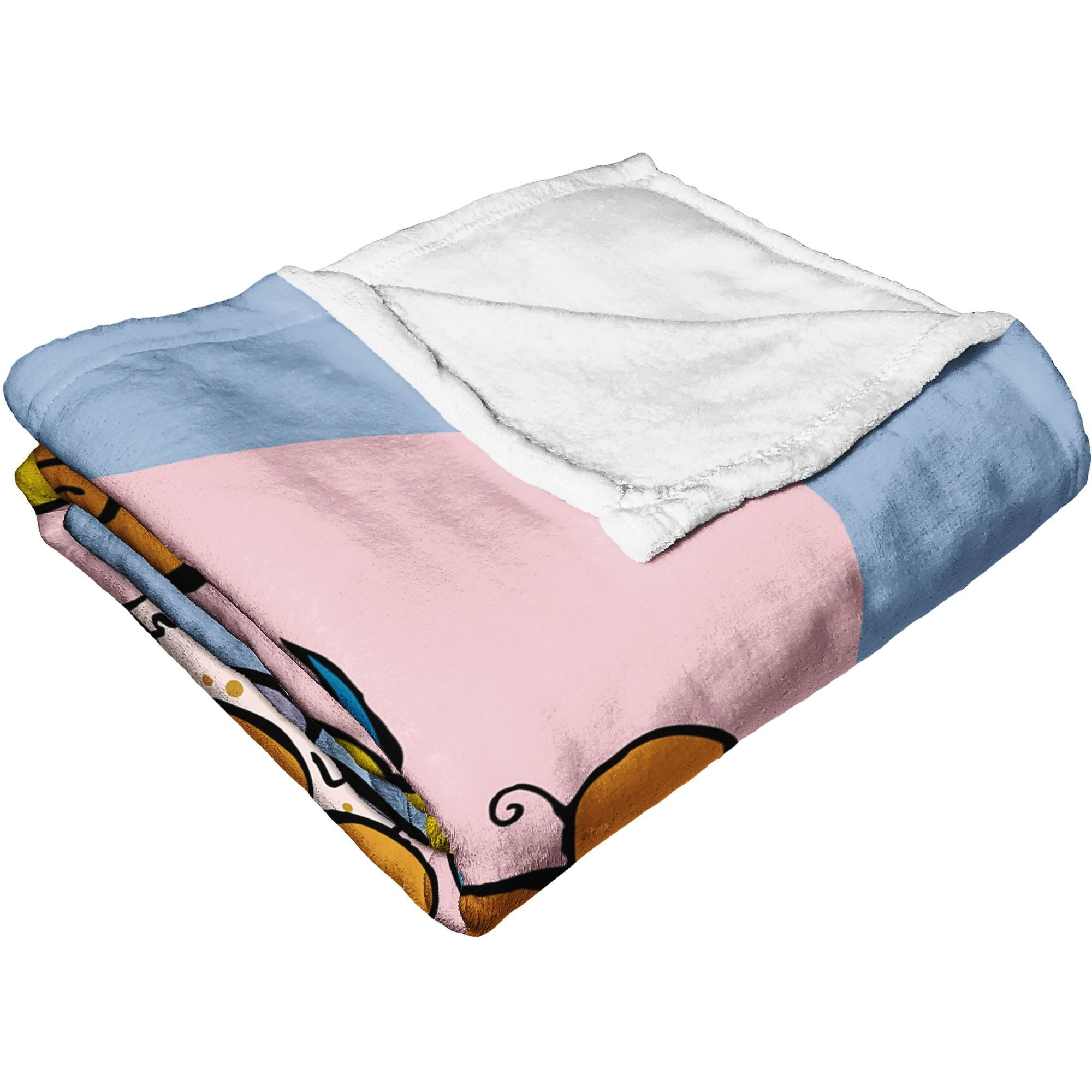 cartoon Networks Ed Edd n Eddy Silk Touch Throw Blanket, 50 x 60, Uh Oh Kranker Sisters(D0102H21QK7)