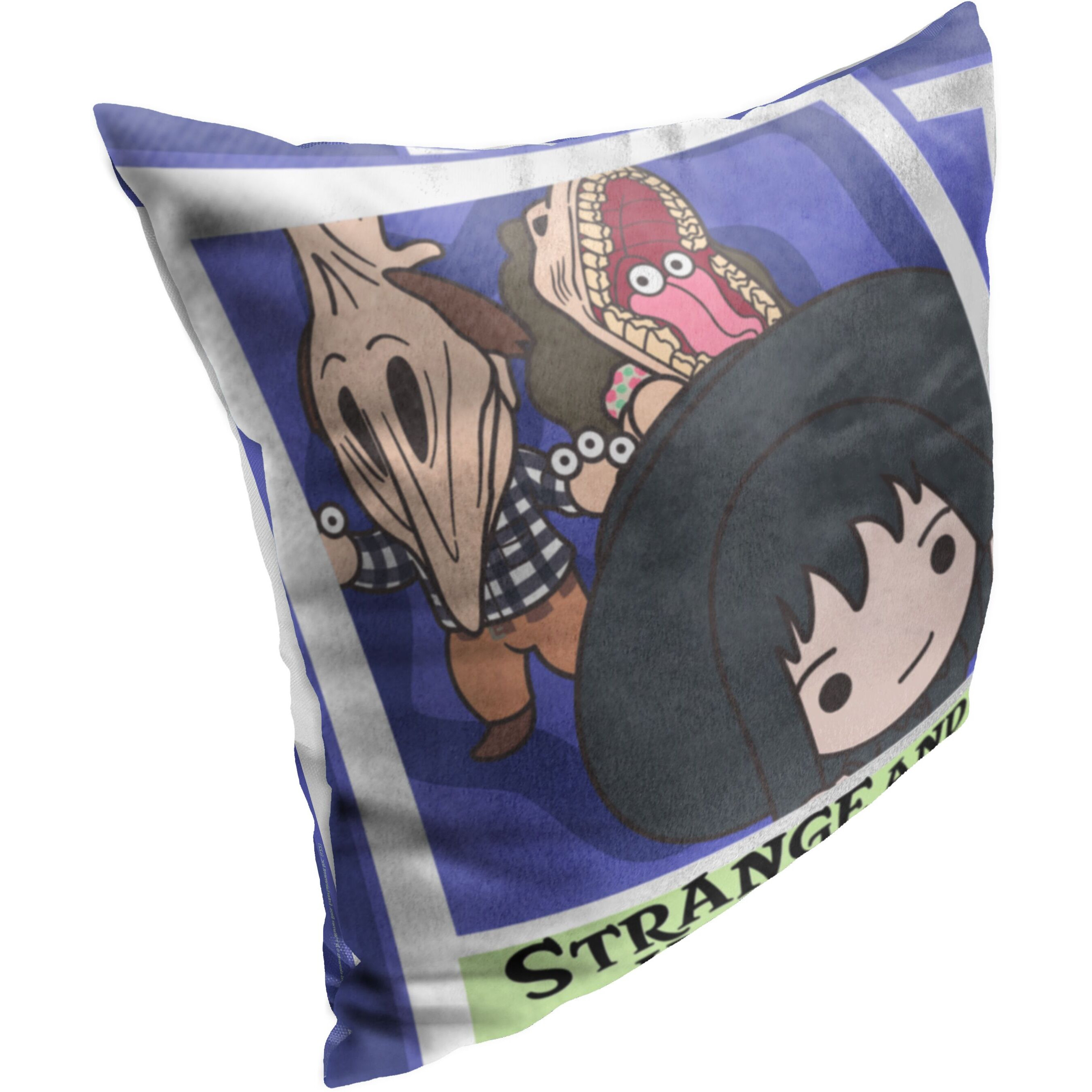 WB-Beetlejuice, Strange Selfie Printed Throw Pillow, 18&quotx18"