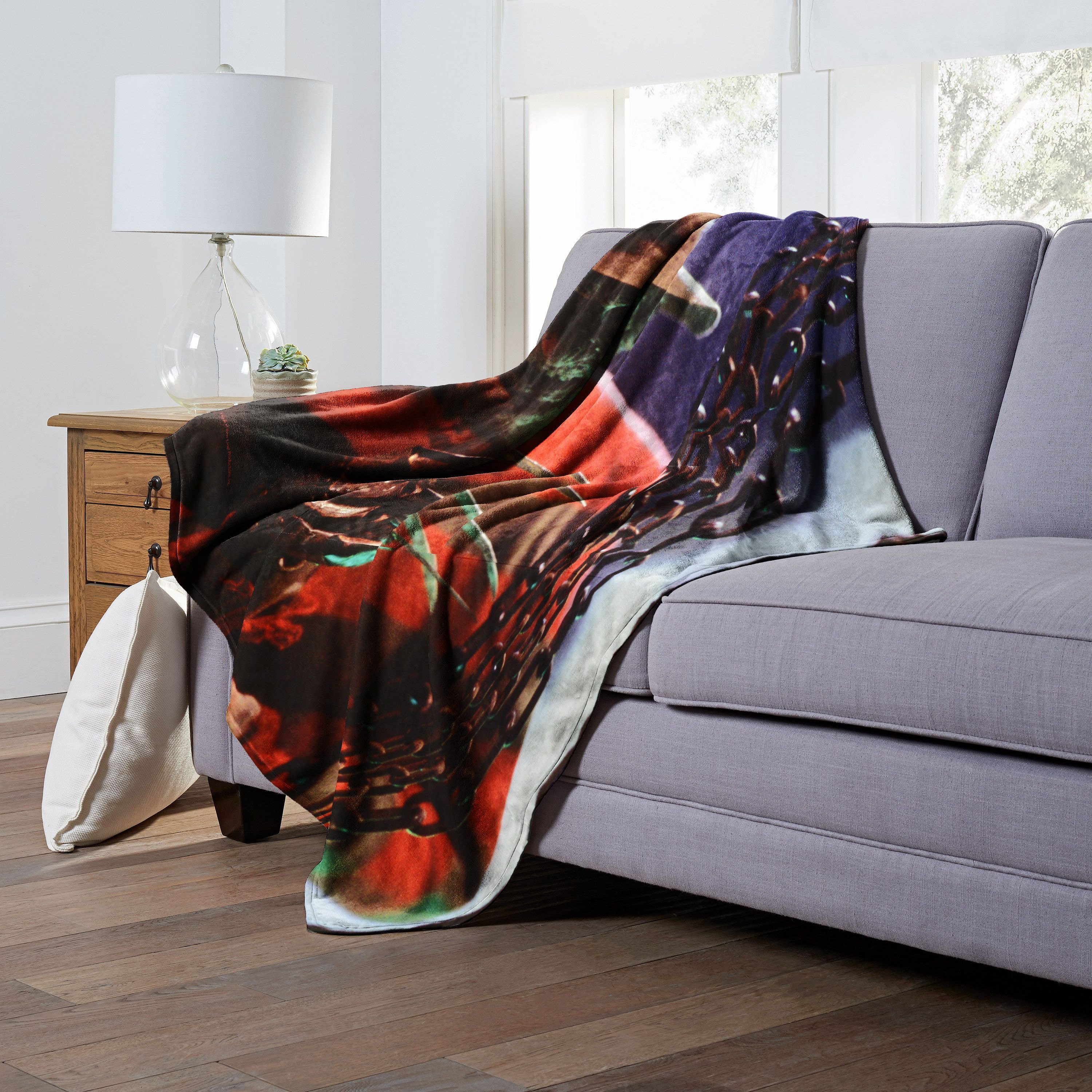 A Nightmare on Elm Street Silk Touch Throw Blanket, 50 x 60, gotcha(D0102H21gRA)