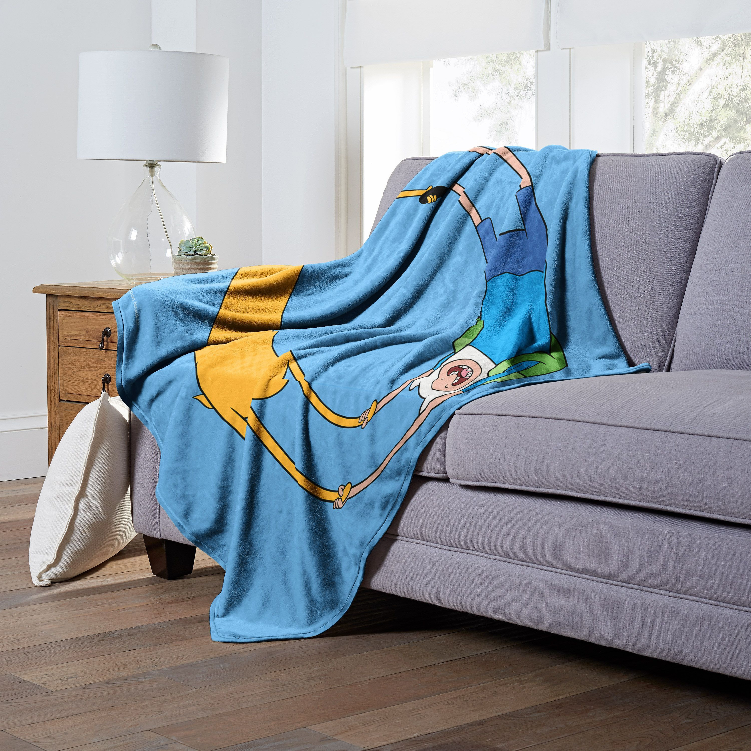 Adventure Time Silk Touch Throw Blanket, 50 x 60, Endless Friendship(D0102H21QHg)