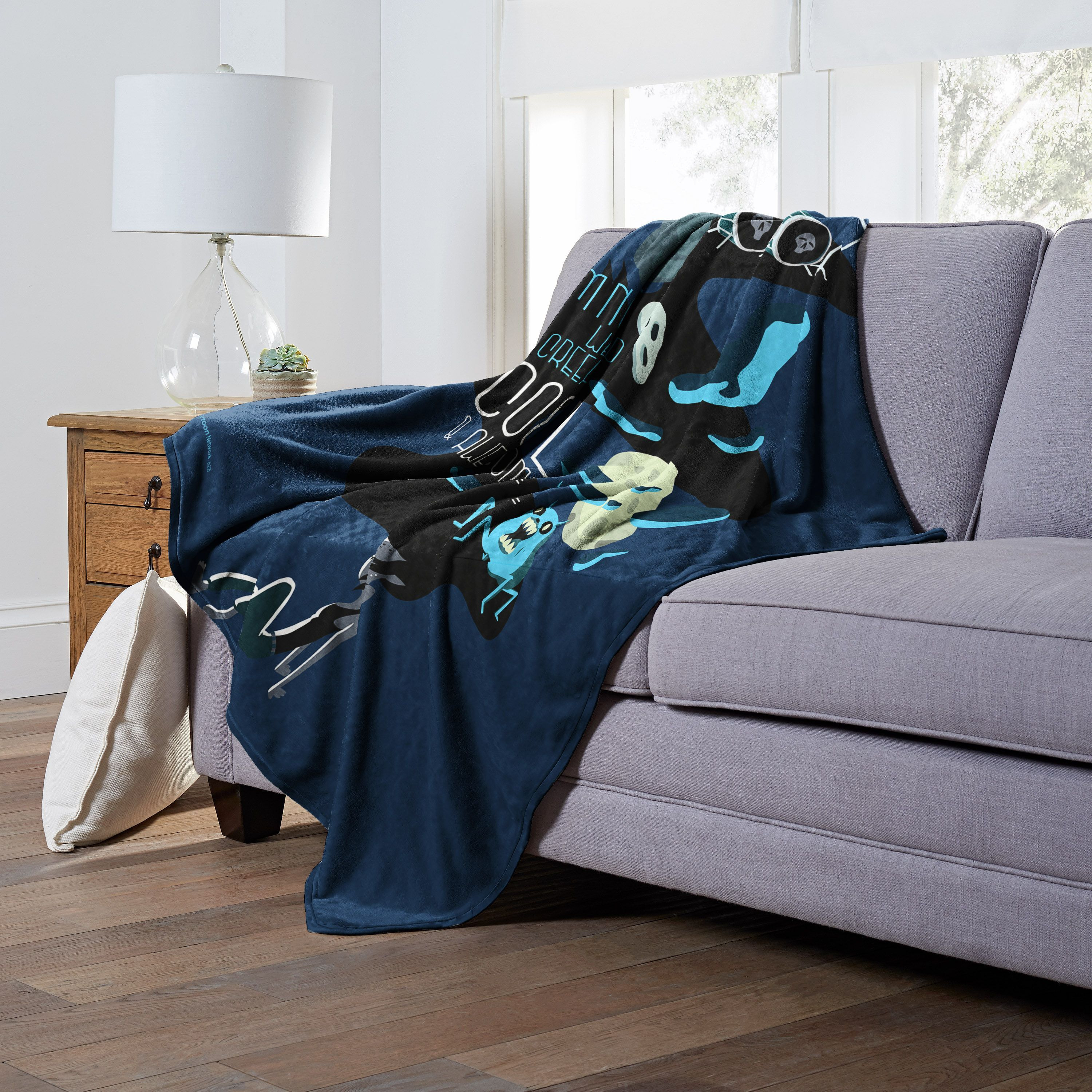 Adventure Time Silk Touch Throw Blanket, 50 x 60, cool and Awesome(D0102H21QXA)