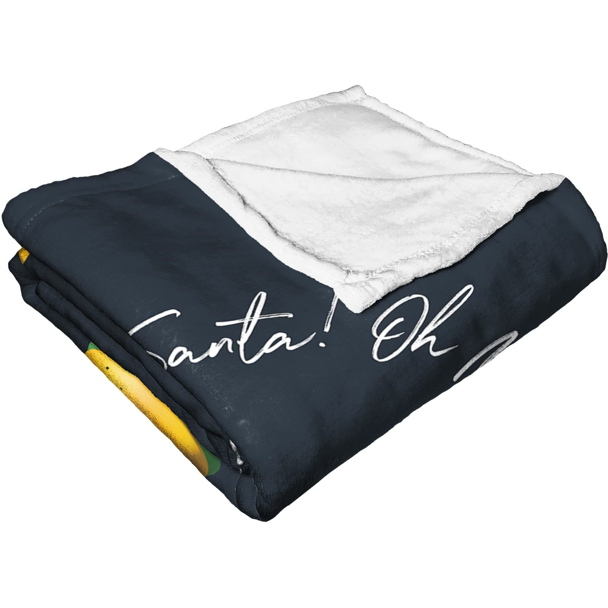 Elf Silk Touch Throw Blanket, 50 x 60, Omg Santa(D0102H21L1W)