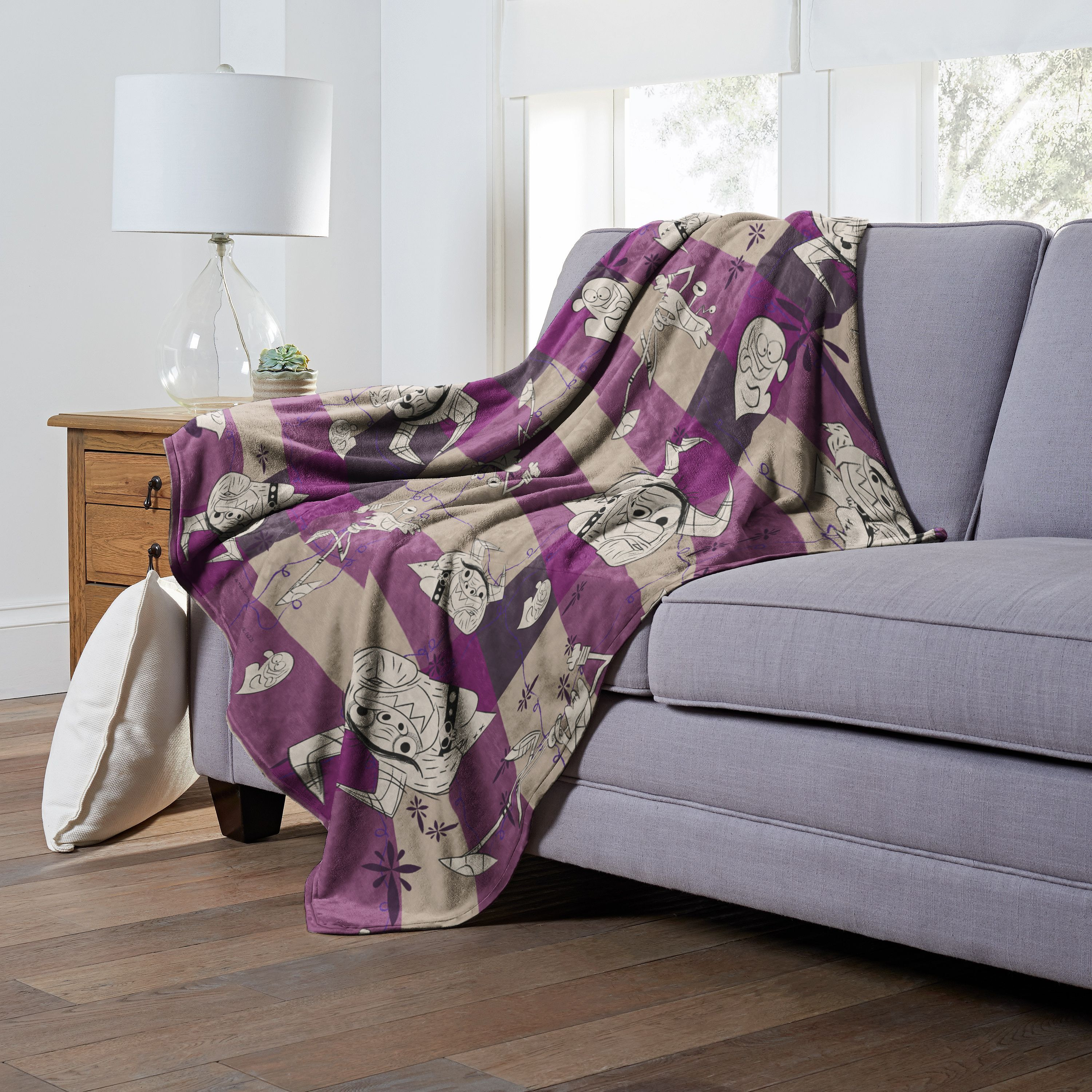 cartoon Networks Fosters Home for Imaginary Friends Silk Touch Throw Blanket, 50 x 60, Imaginary Friends(D0102H21Q4Y)