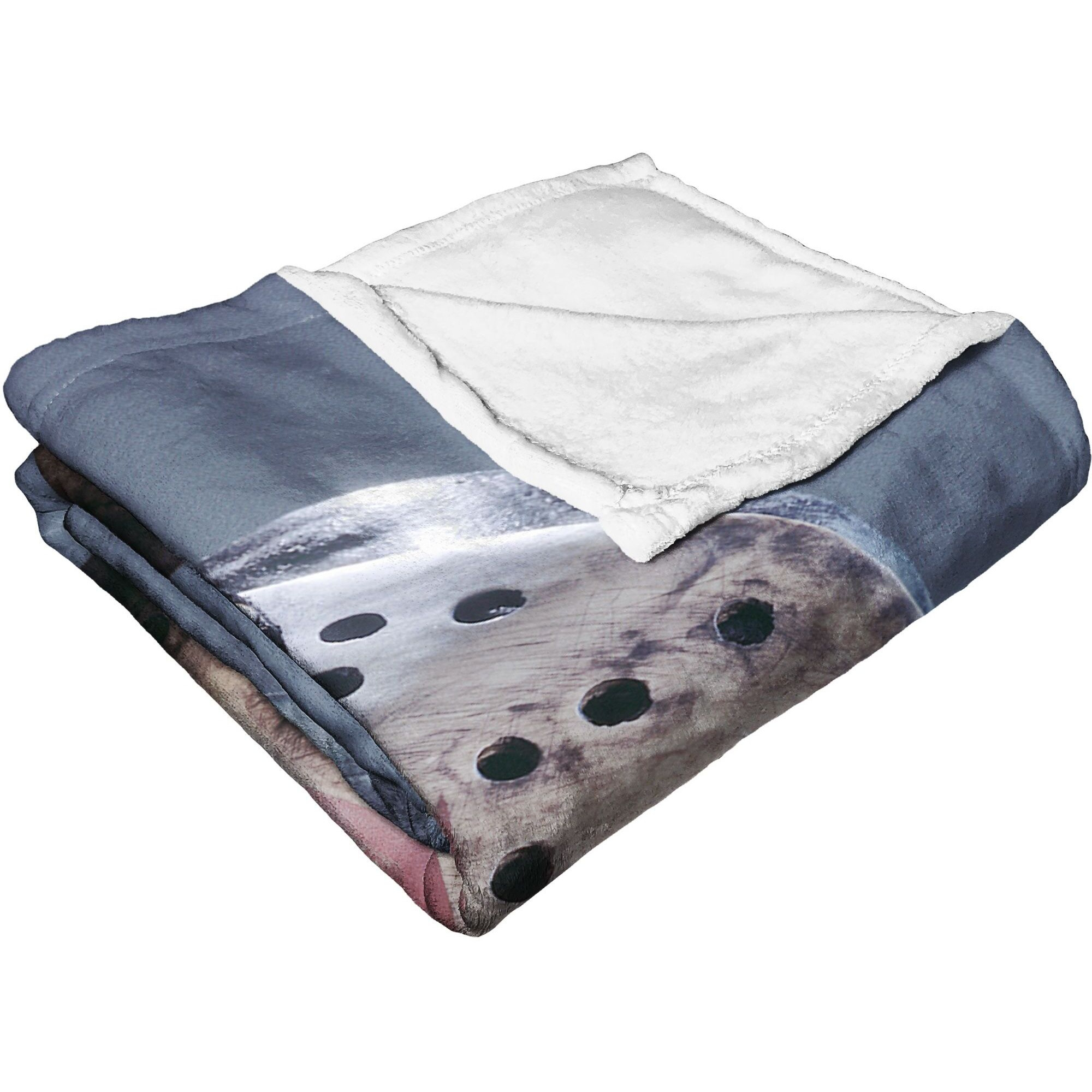 Friday the 13th Silk Touch Throw Blanket, 50 x 60, Jason Voorhees(D0102H212FV)