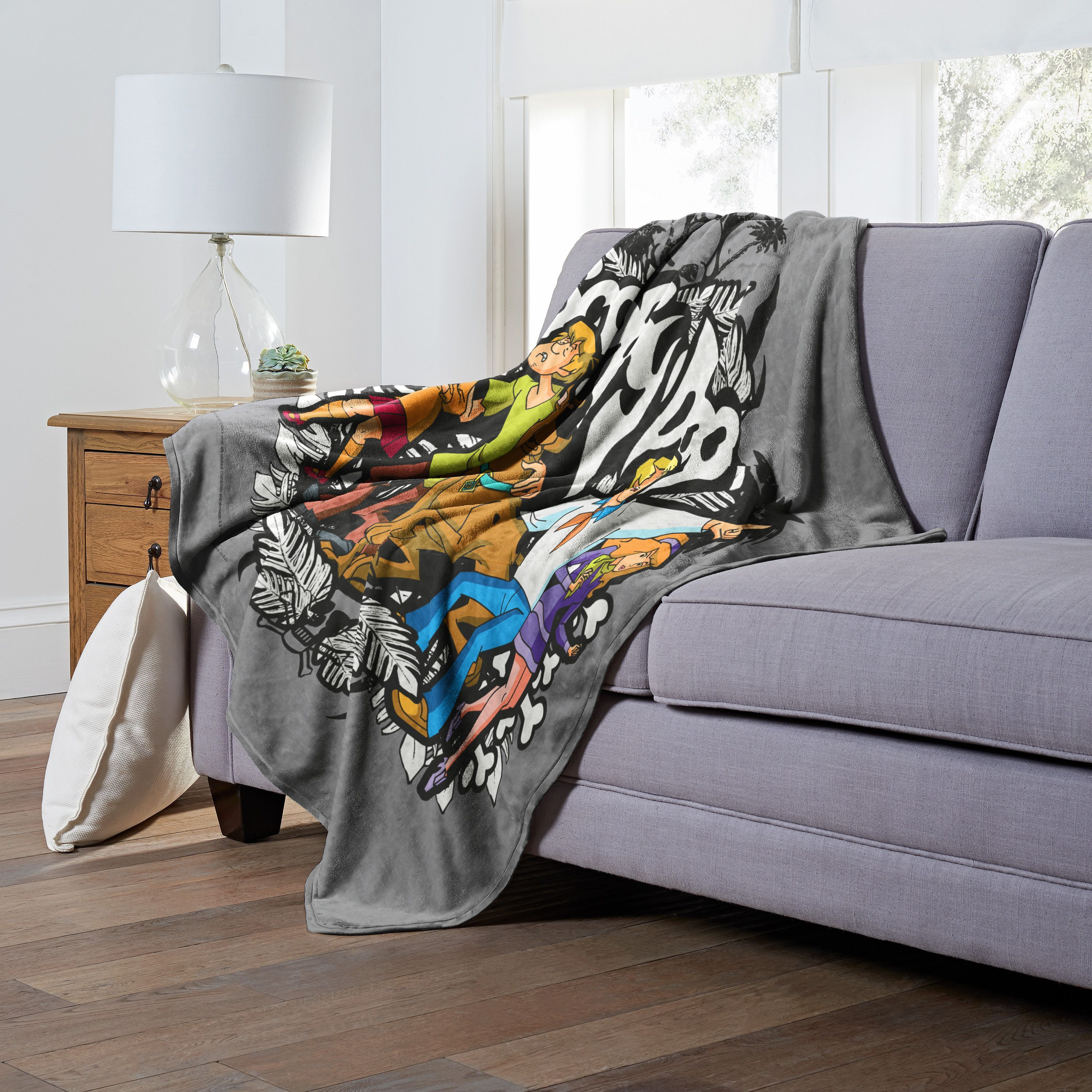 Warner Bros Scooby-Doo Silk Touch Throw Blanket, 50 x 60, Mystery Incorporated(D0102H212DV)